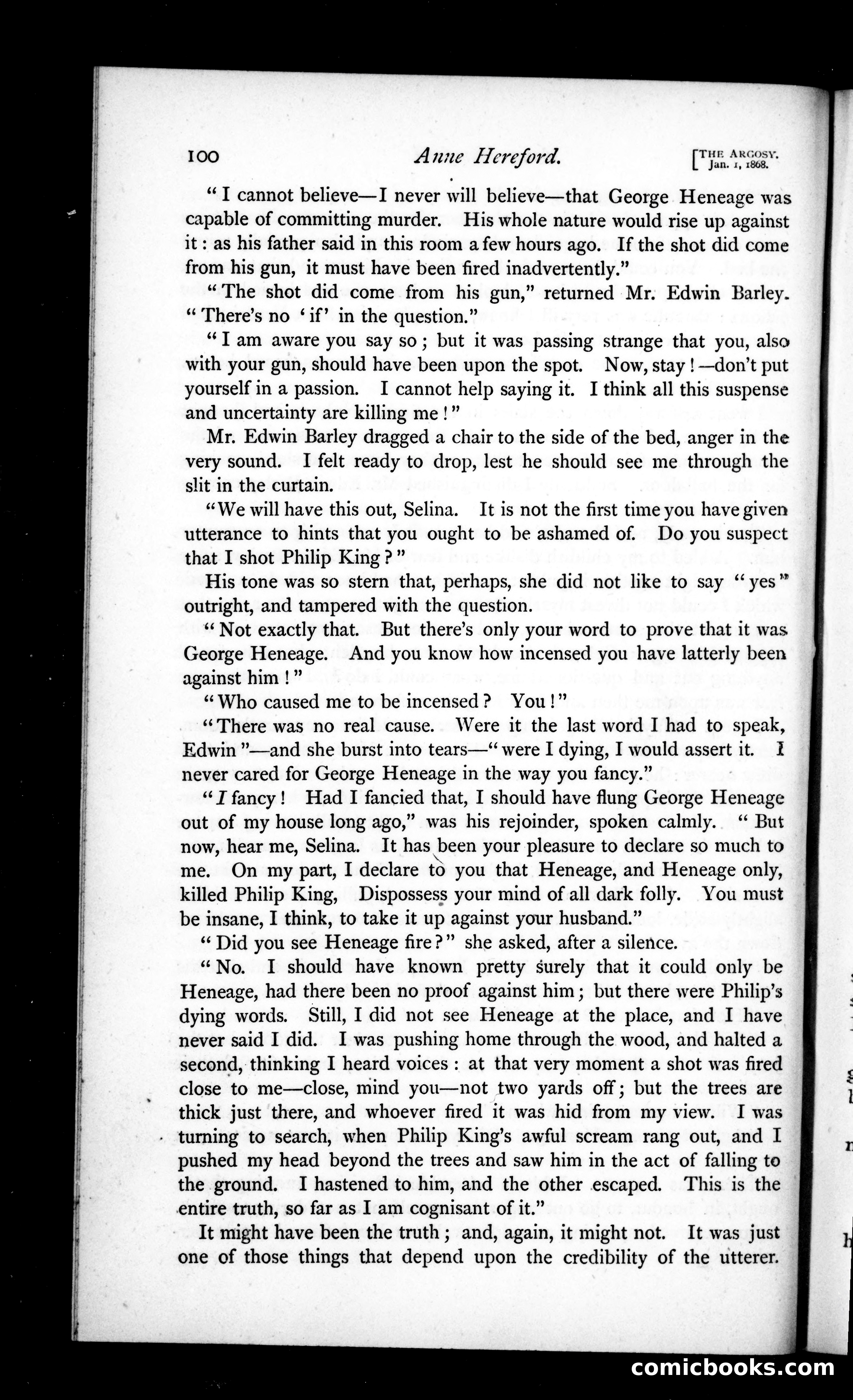 The Argosy, Vol. 5 — page 20 of 82