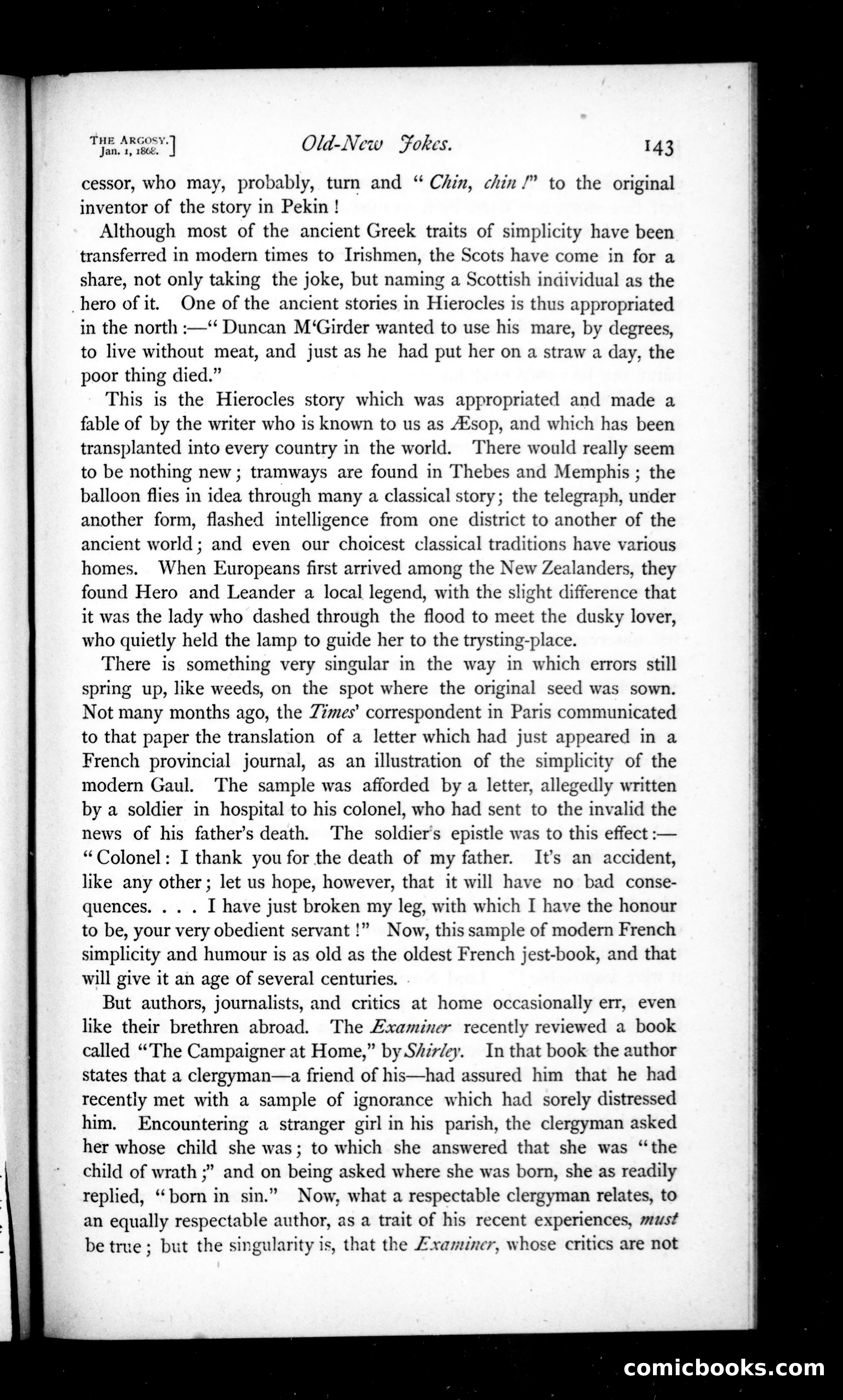 The Argosy, Vol. 5 — page 63 of 82