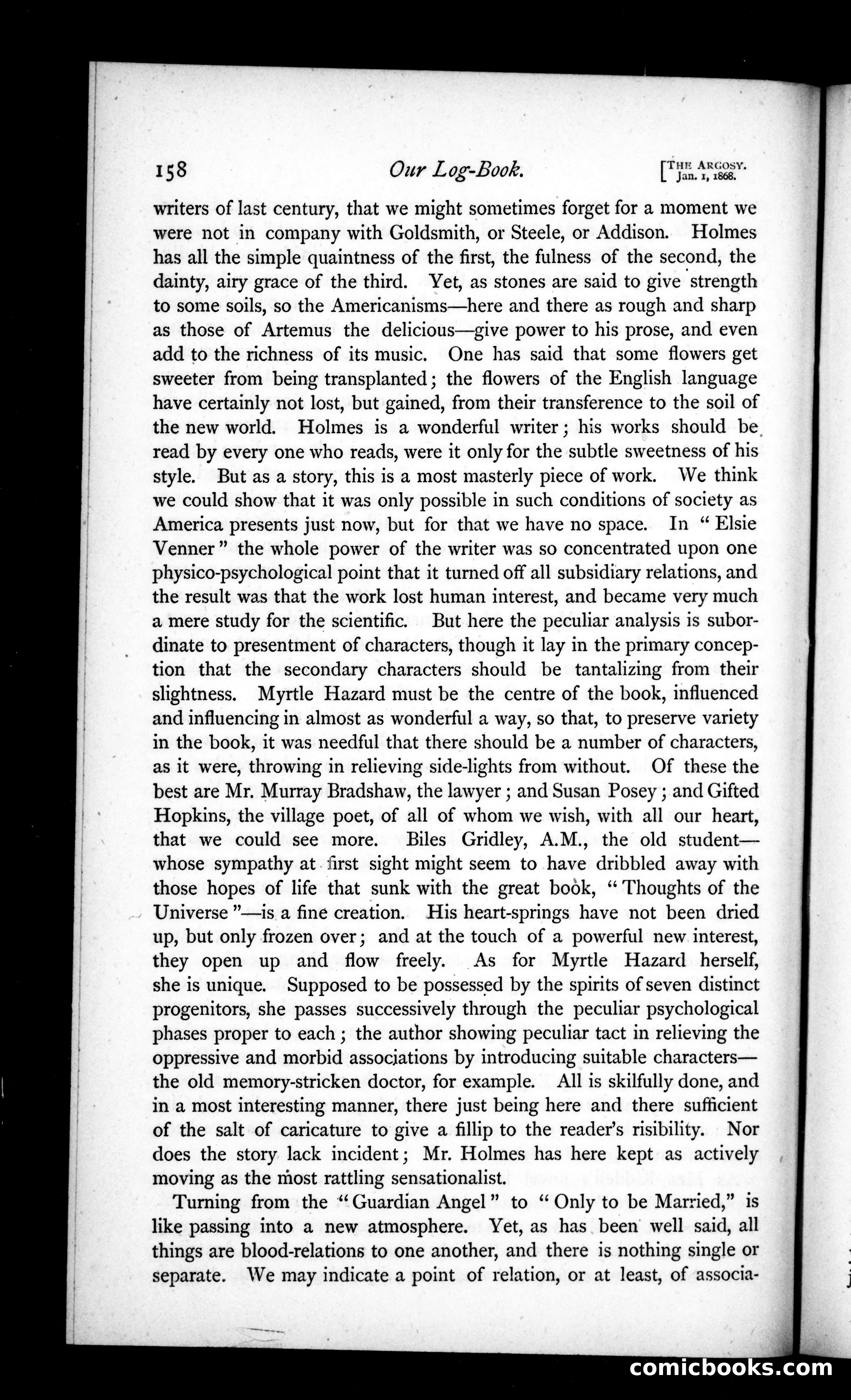 The Argosy, Vol. 5 — page 78 of 82