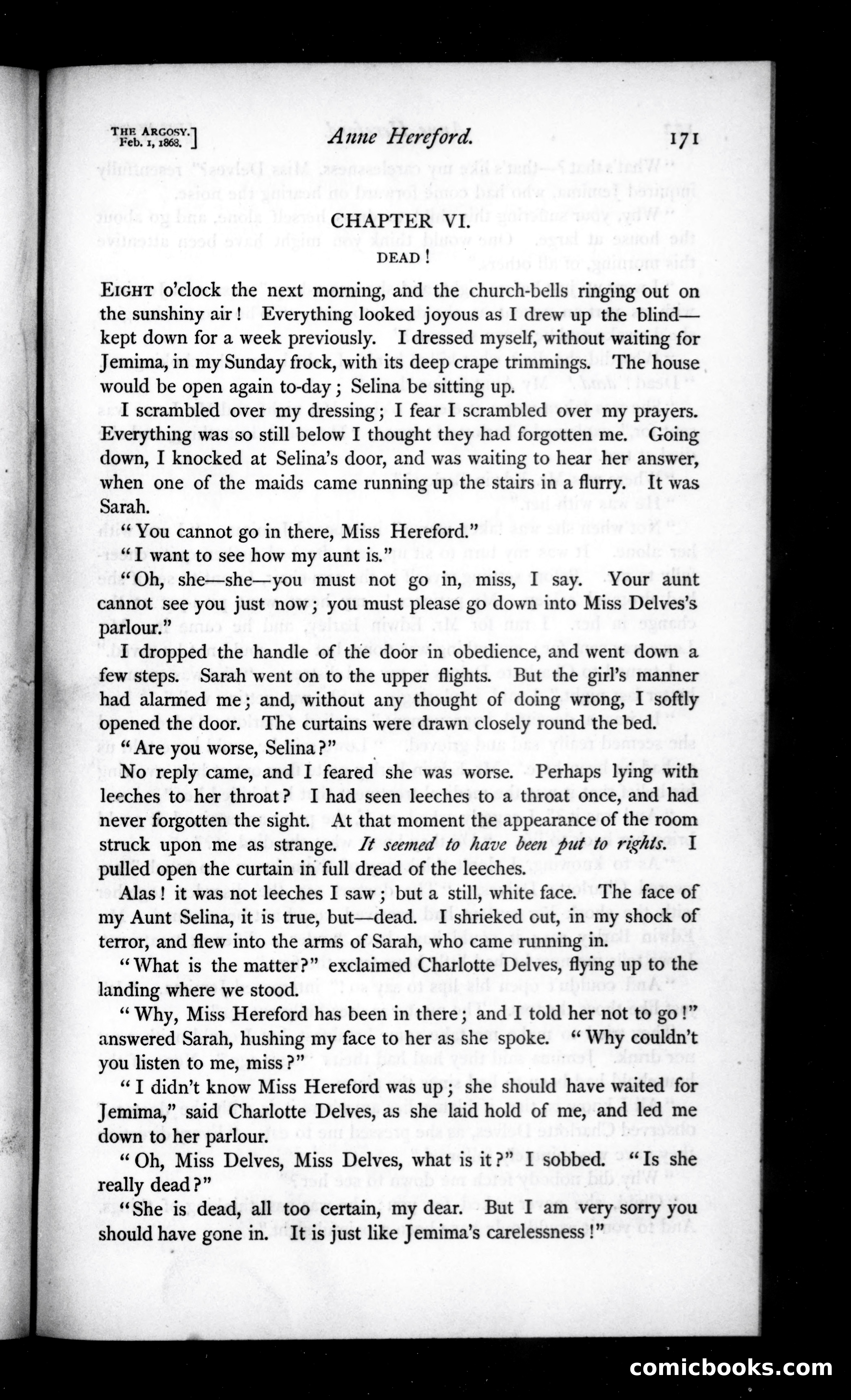 The Argosy, Vol. 5 — page 11 of 84