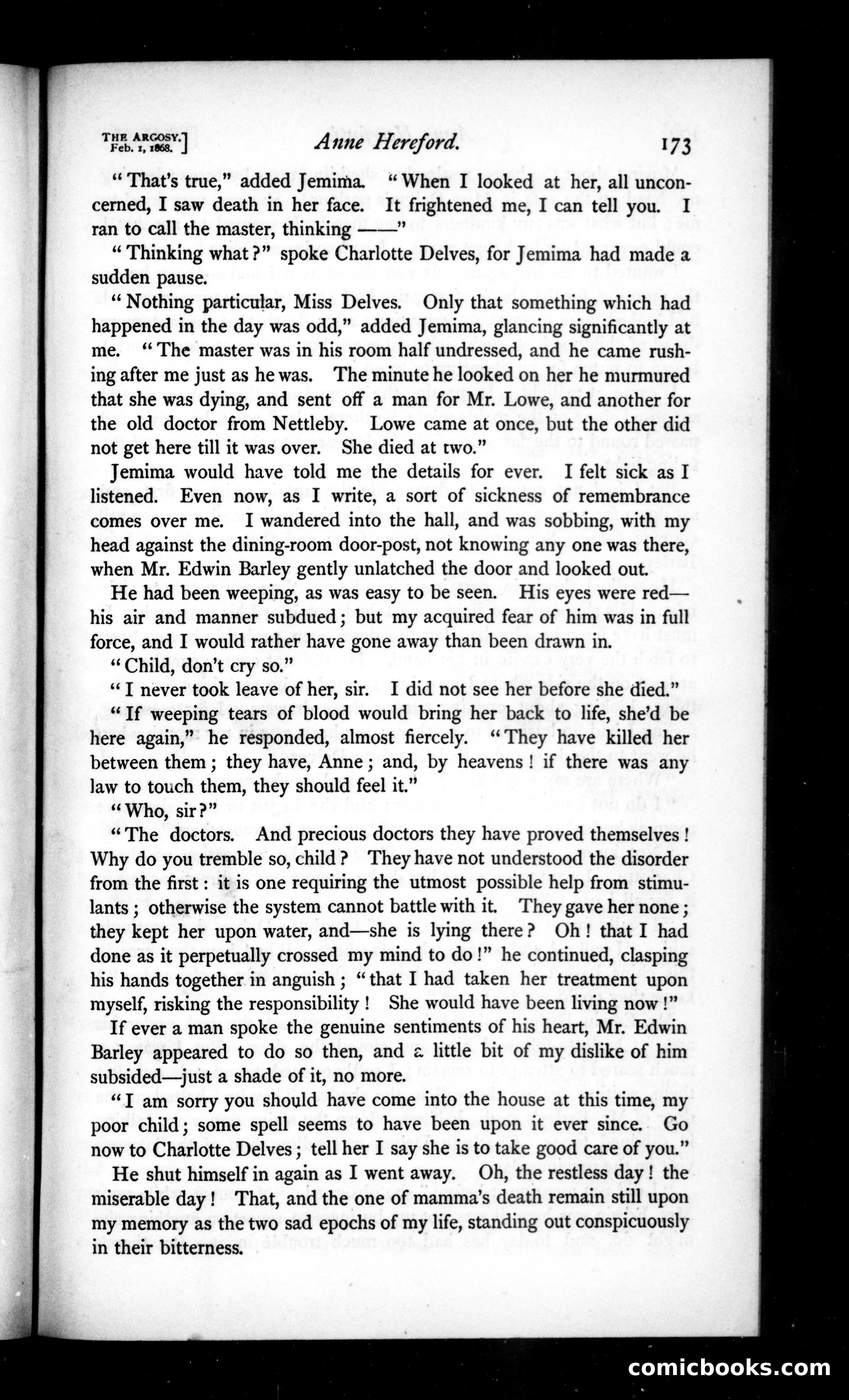 The Argosy, Vol. 5 — page 13 of 84