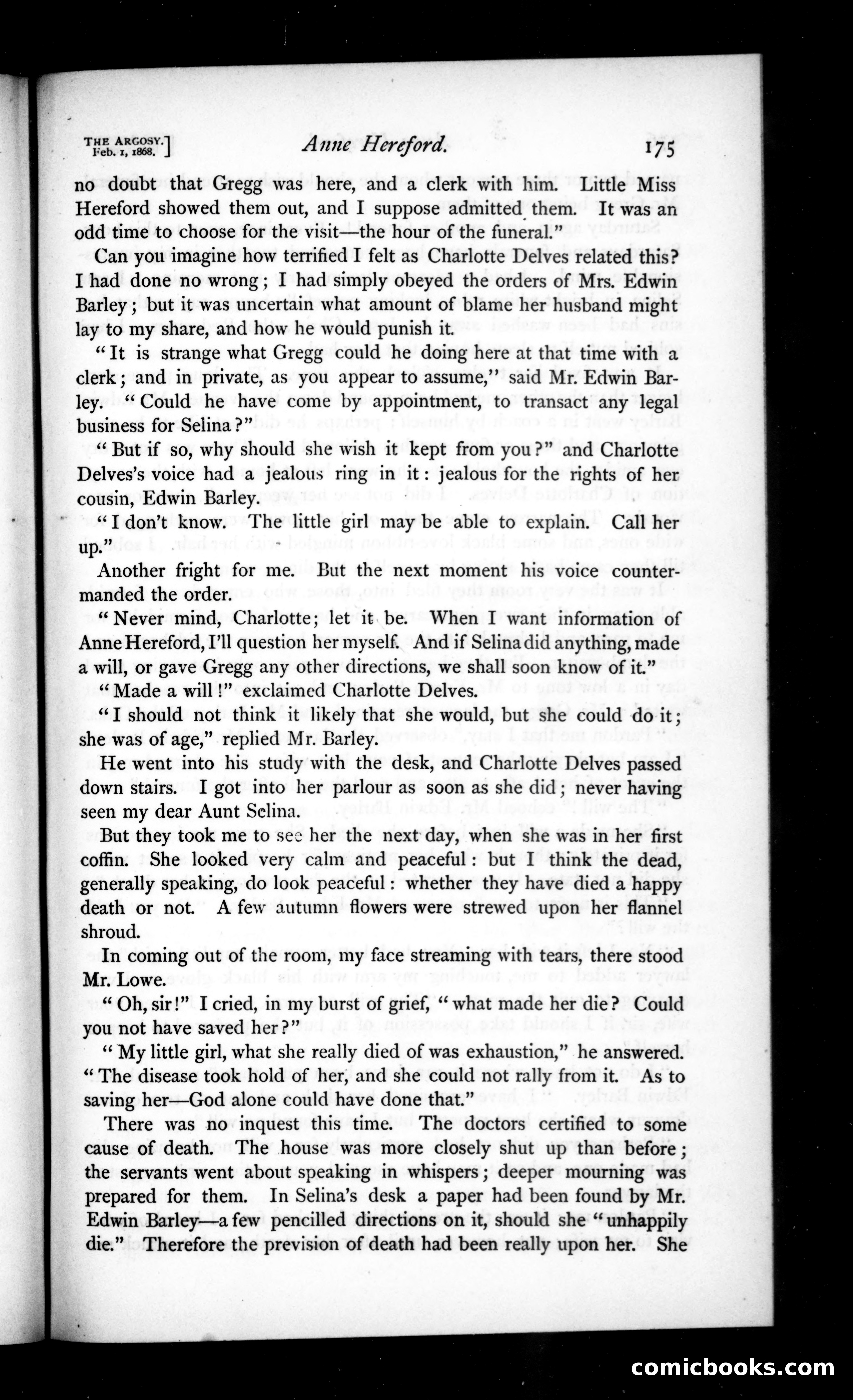 The Argosy, Vol. 5 — page 15 of 84
