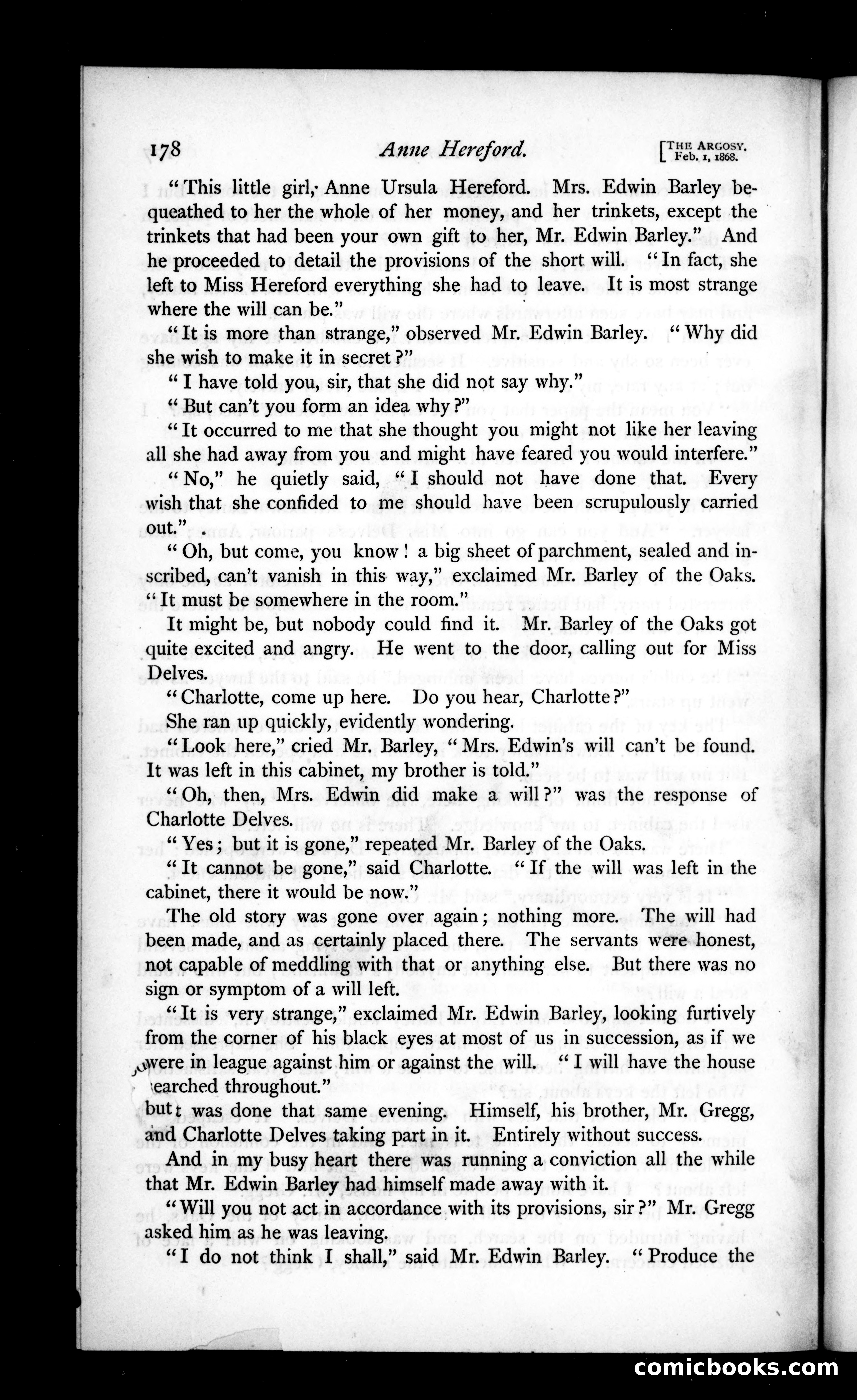 The Argosy, Vol. 5 — page 18 of 84