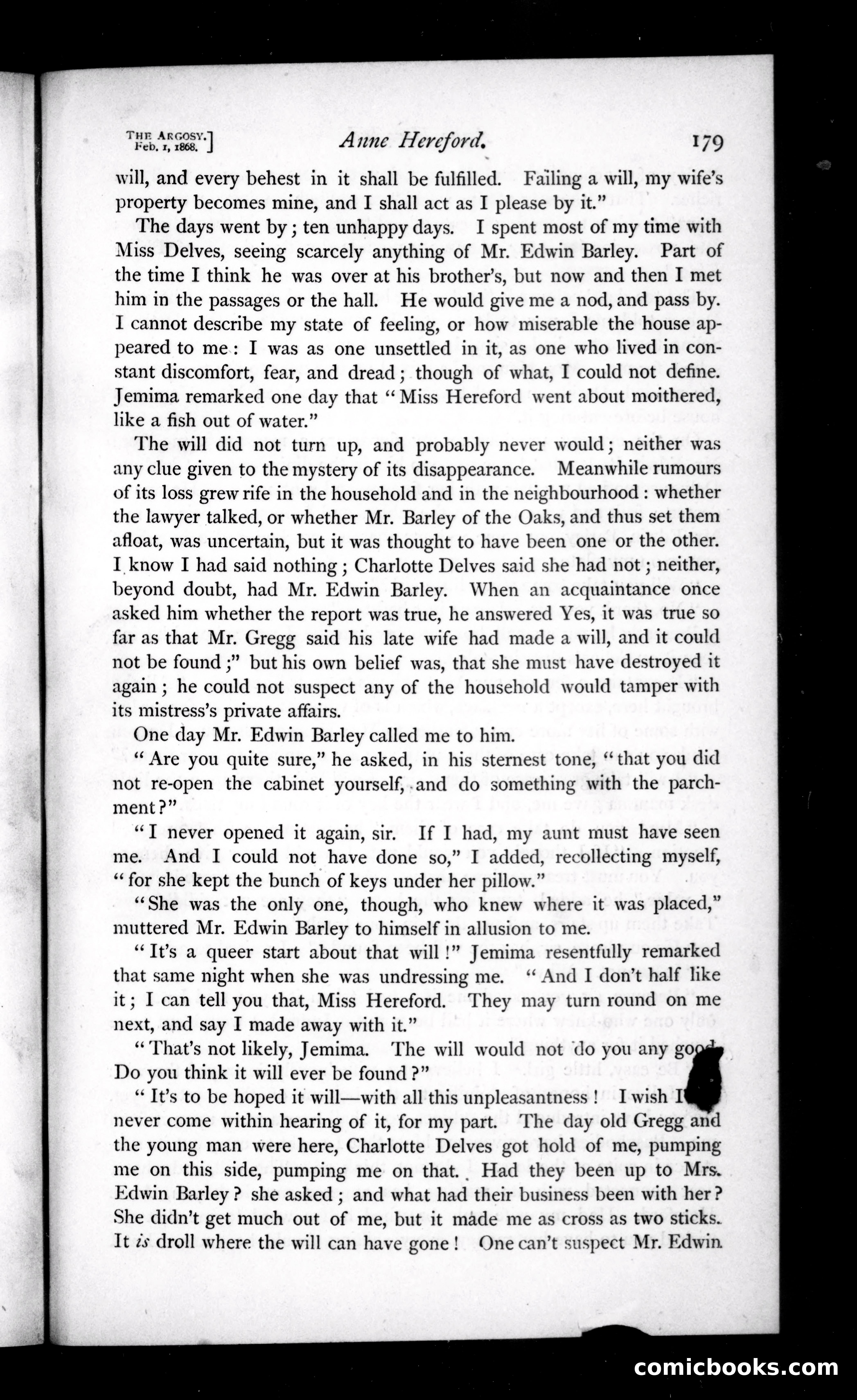 The Argosy, Vol. 5 — page 19 of 84
