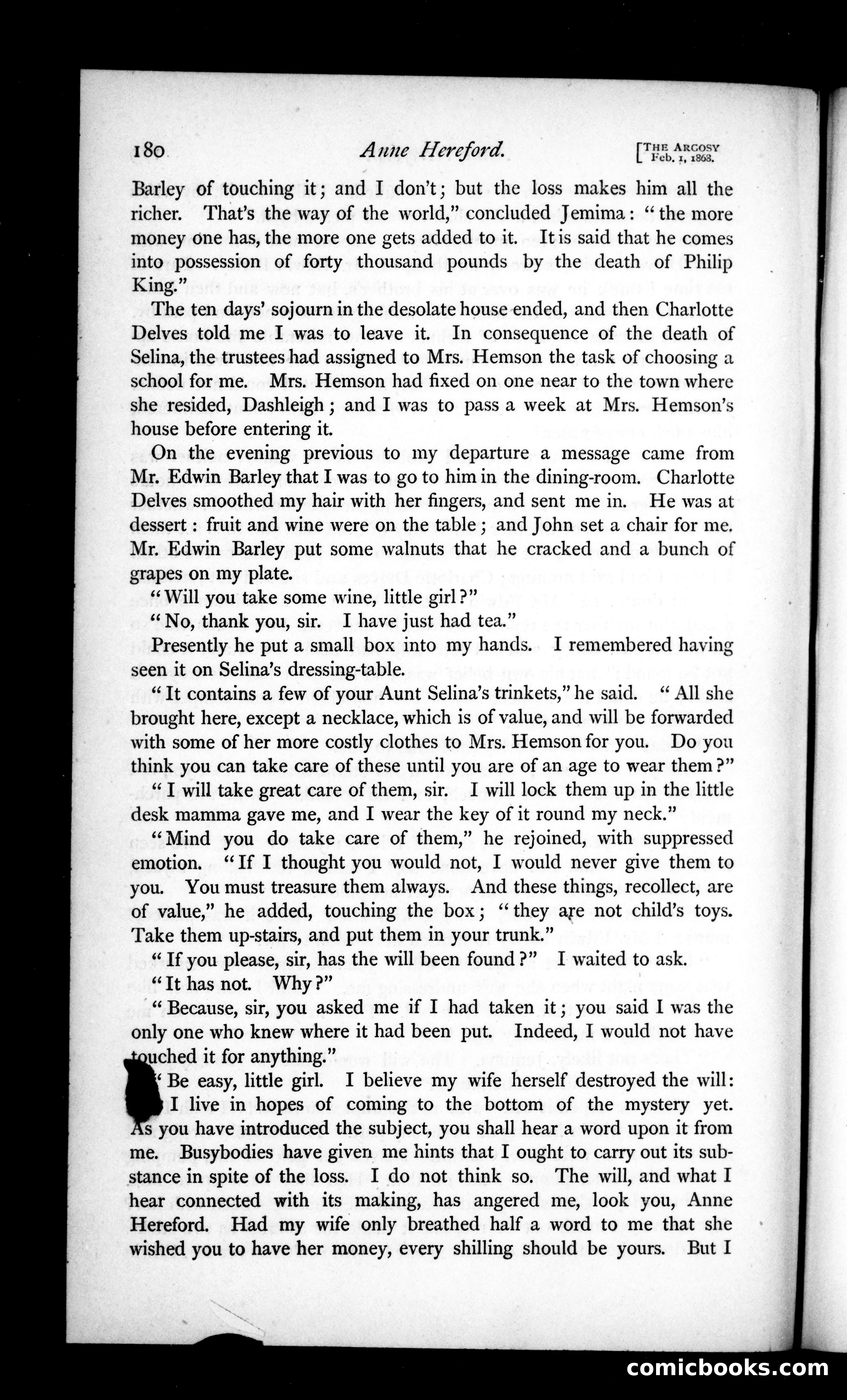 The Argosy, Vol. 5 — page 20 of 84
