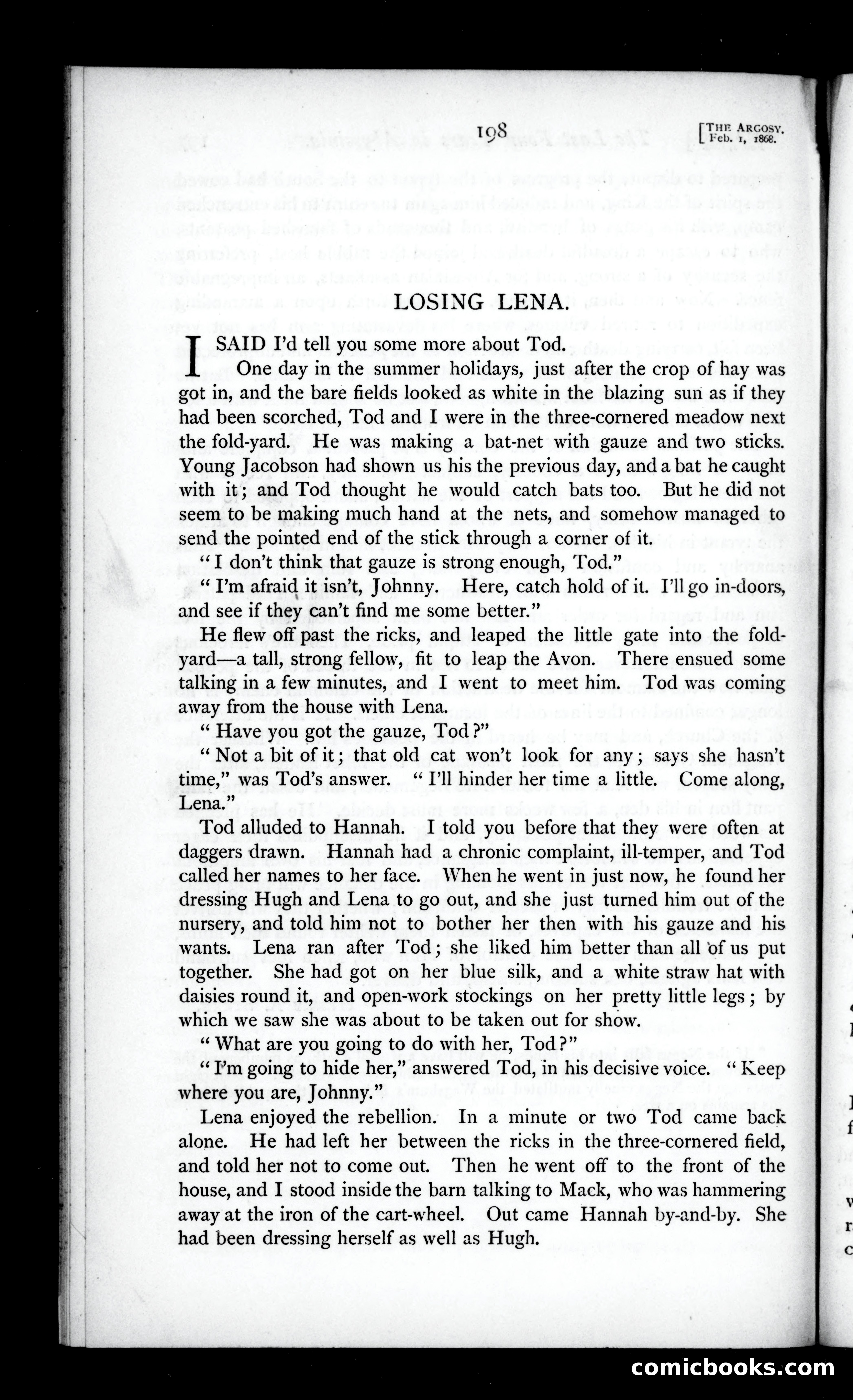 The Argosy, Vol. 5 — page 40 of 84