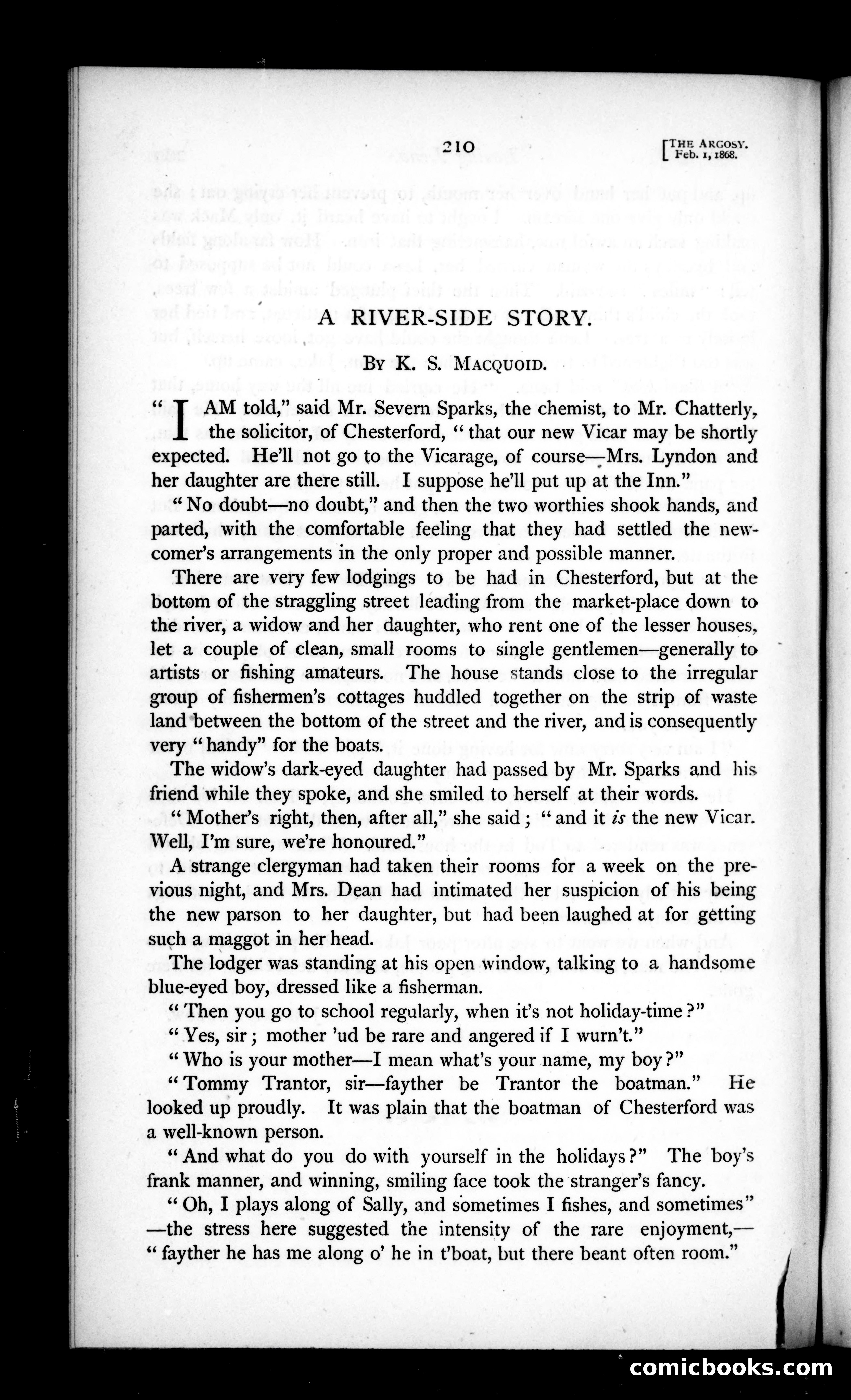 The Argosy, Vol. 5 — page 52 of 84