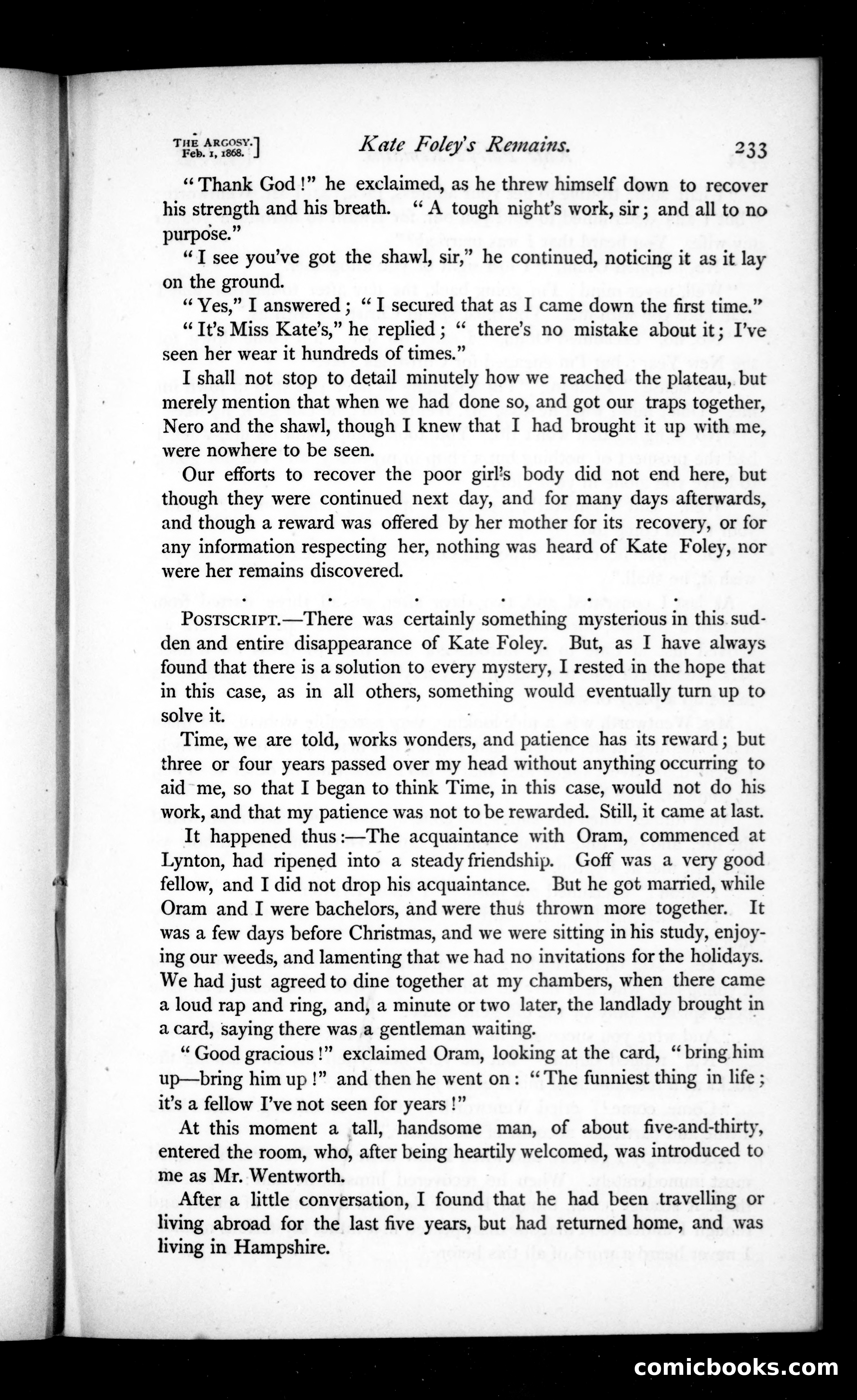 The Argosy, Vol. 5 — page 75 of 84