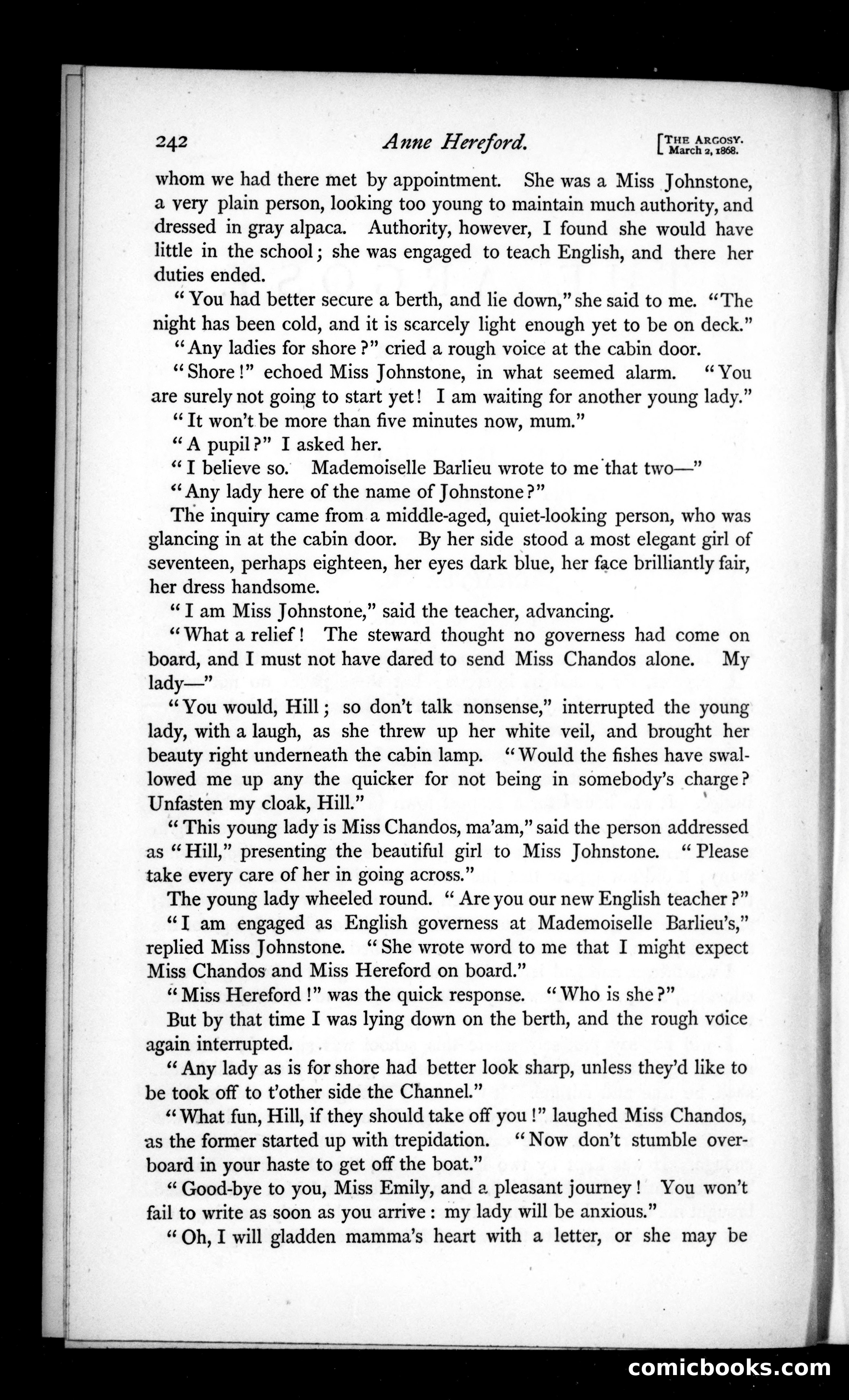 The Argosy, Vol. 5 — page 2 of 84