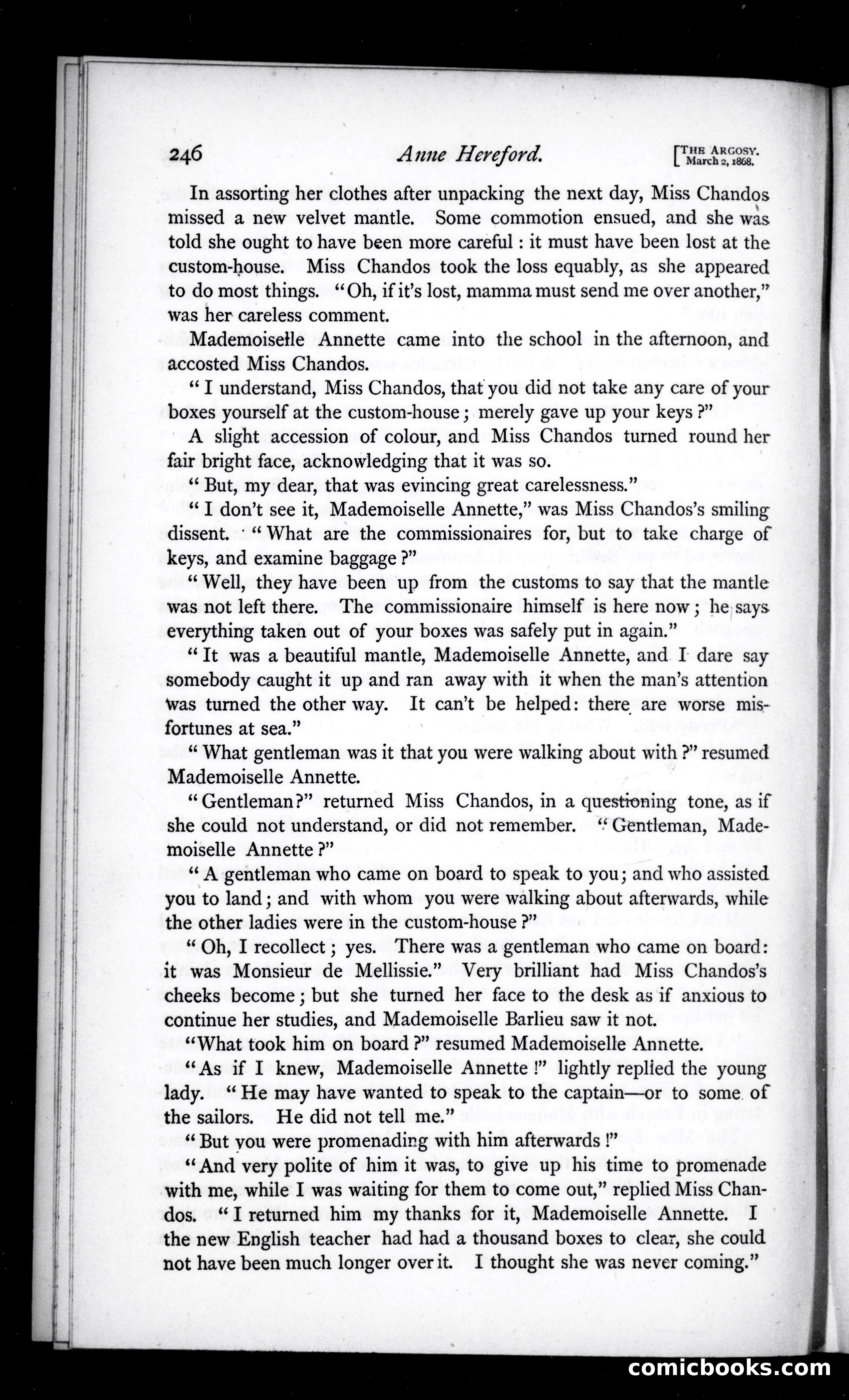 The Argosy, Vol. 5 — page 6 of 84