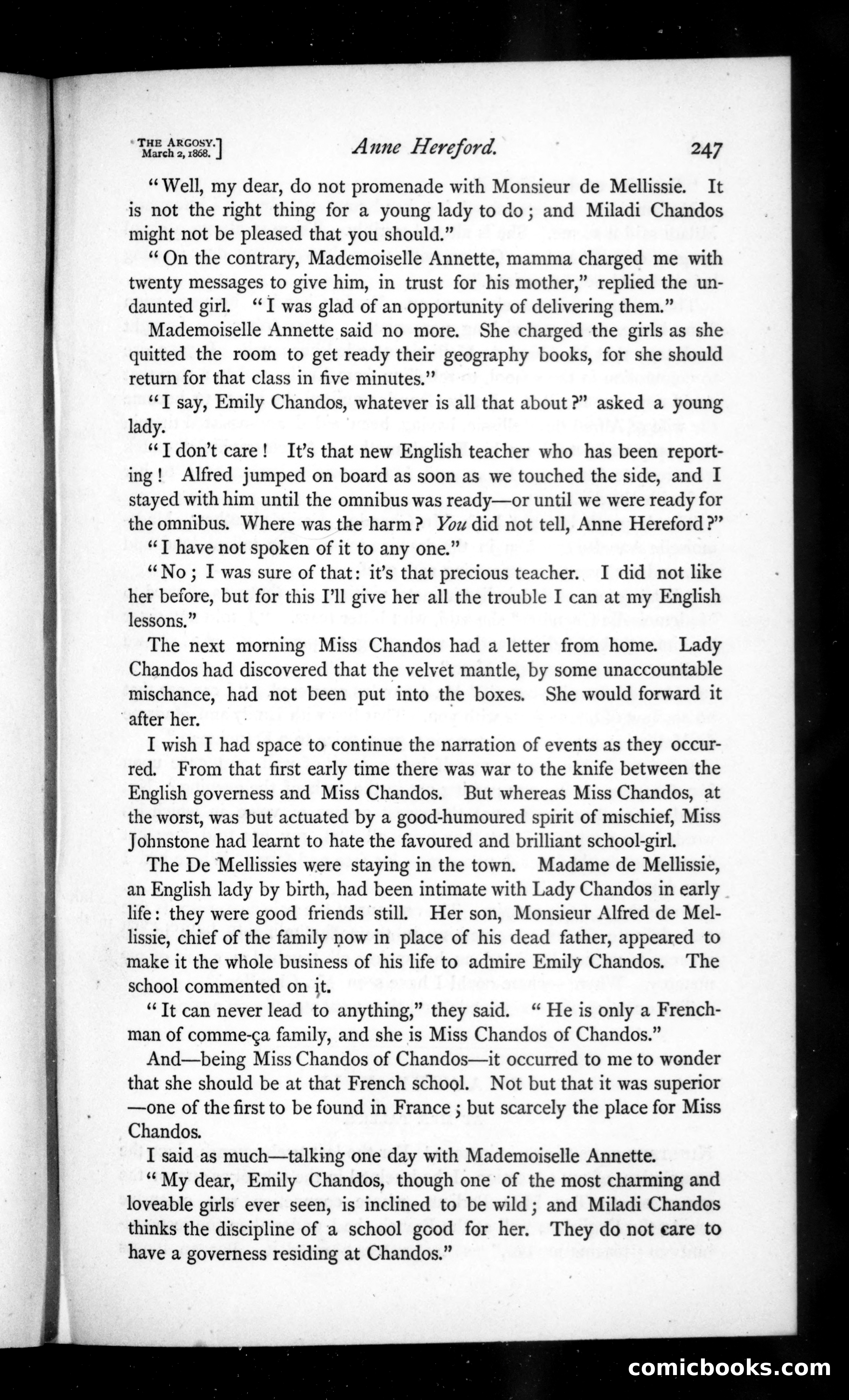 The Argosy, Vol. 5 — page 7 of 84
