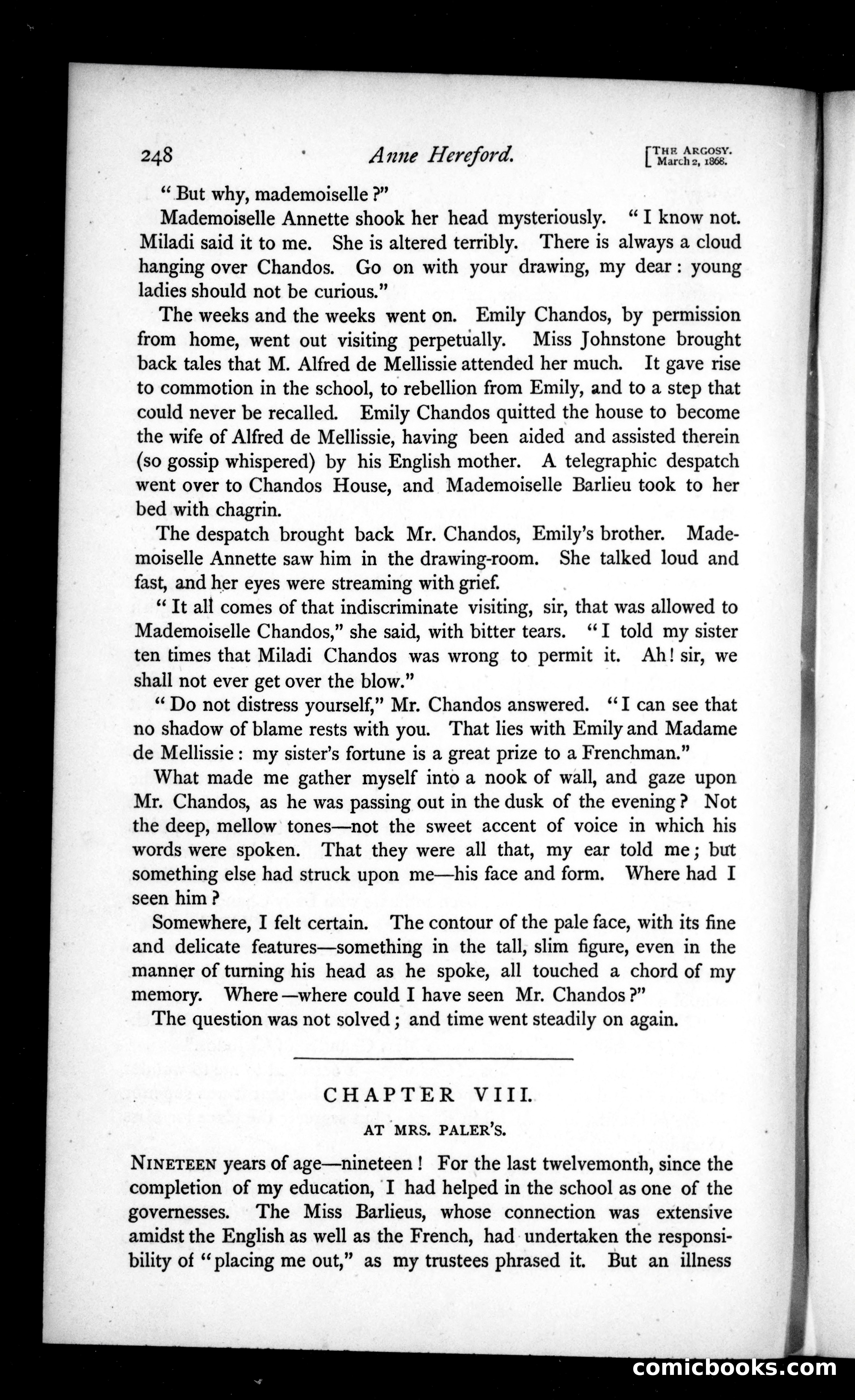 The Argosy, Vol. 5 — page 8 of 84