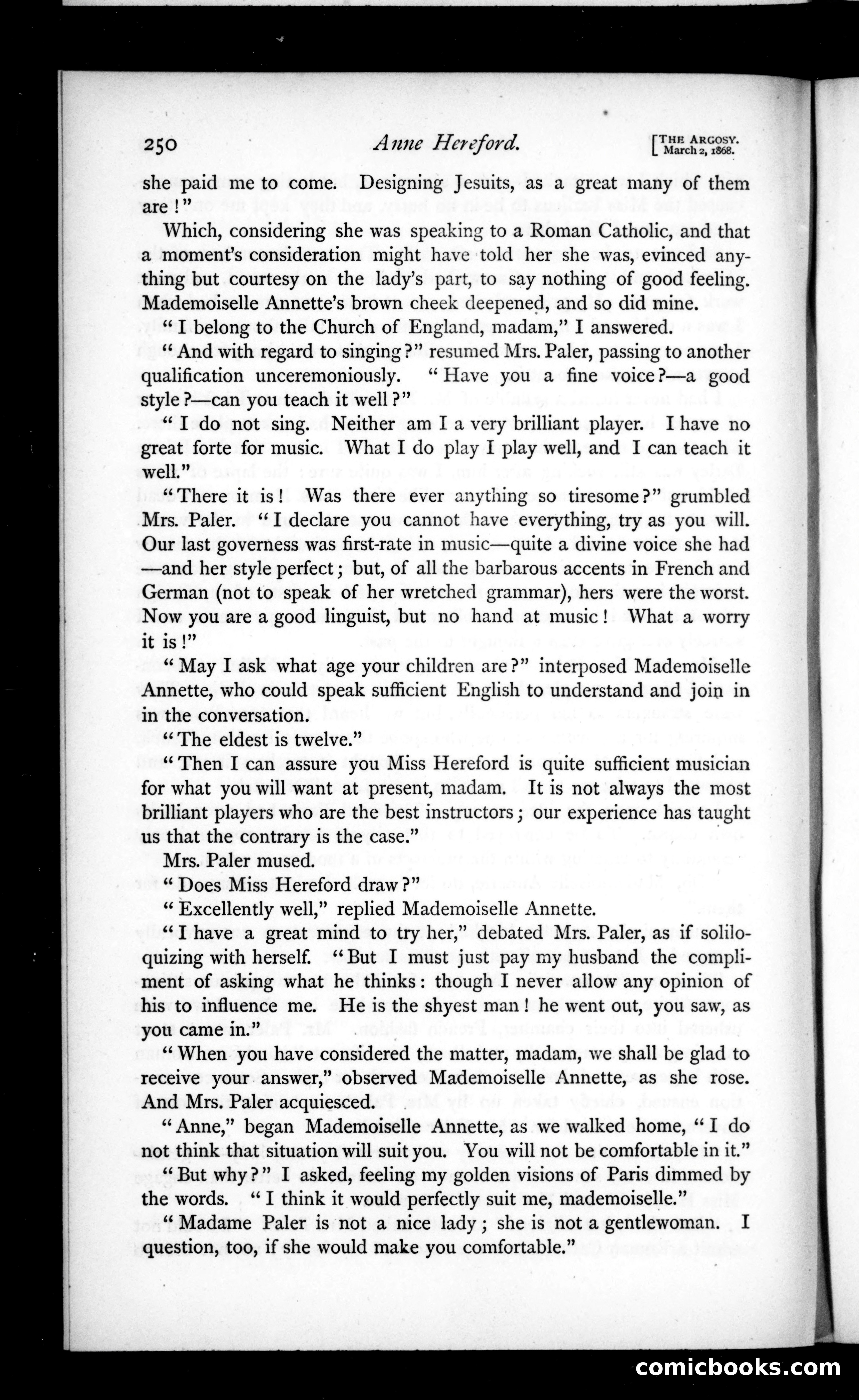 The Argosy, Vol. 5 — page 10 of 84