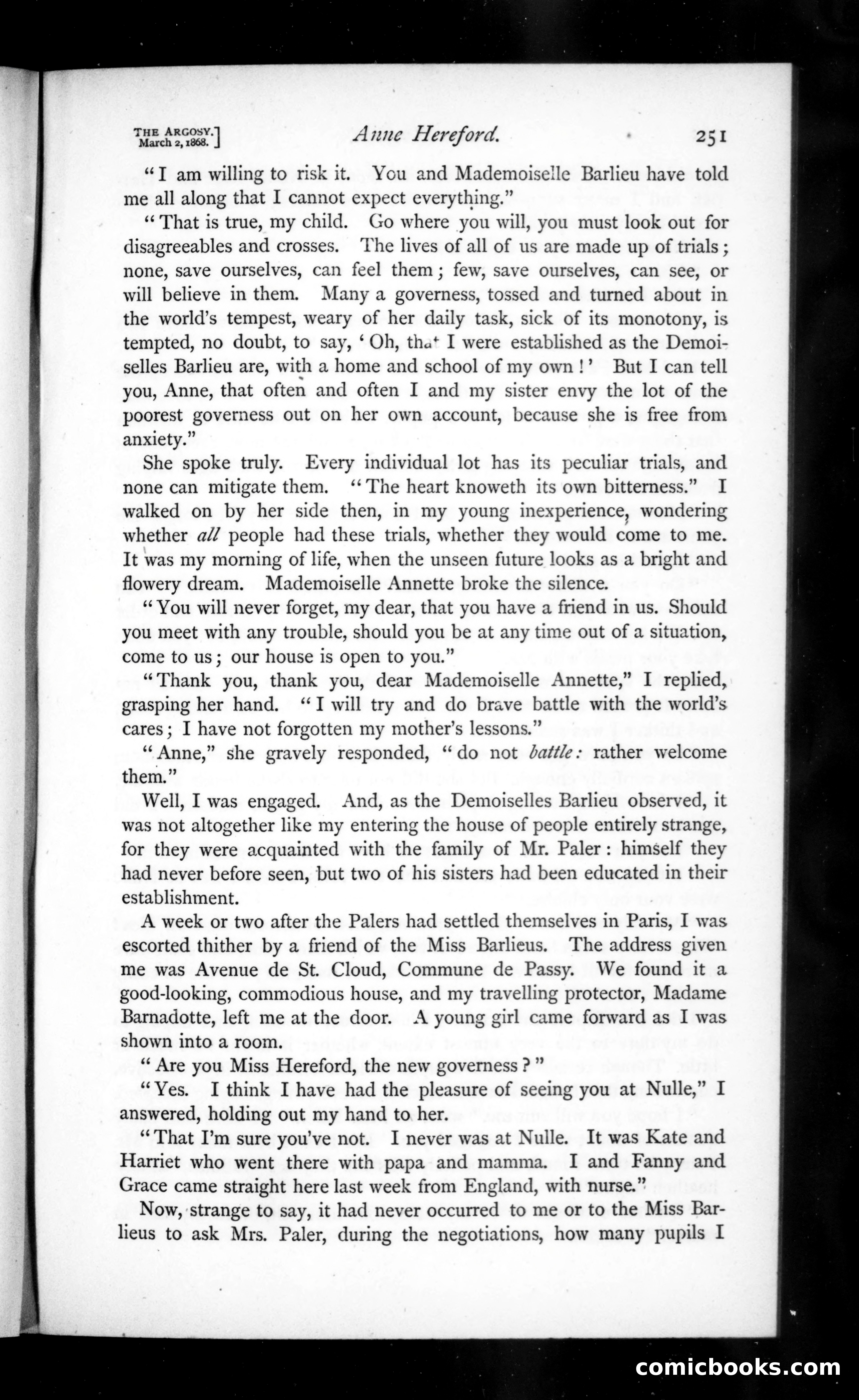 The Argosy, Vol. 5 — page 11 of 84