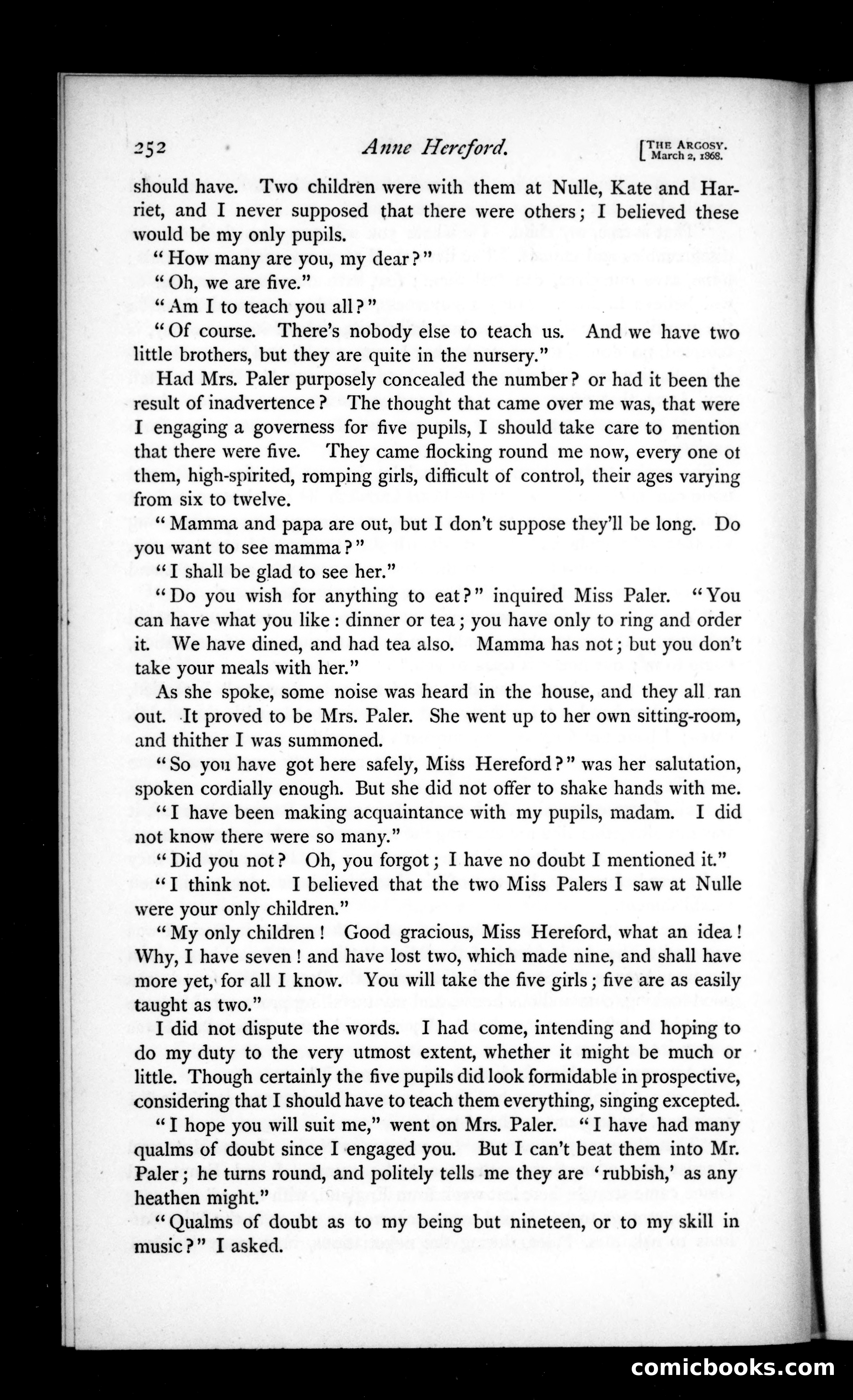 The Argosy, Vol. 5 — page 12 of 84