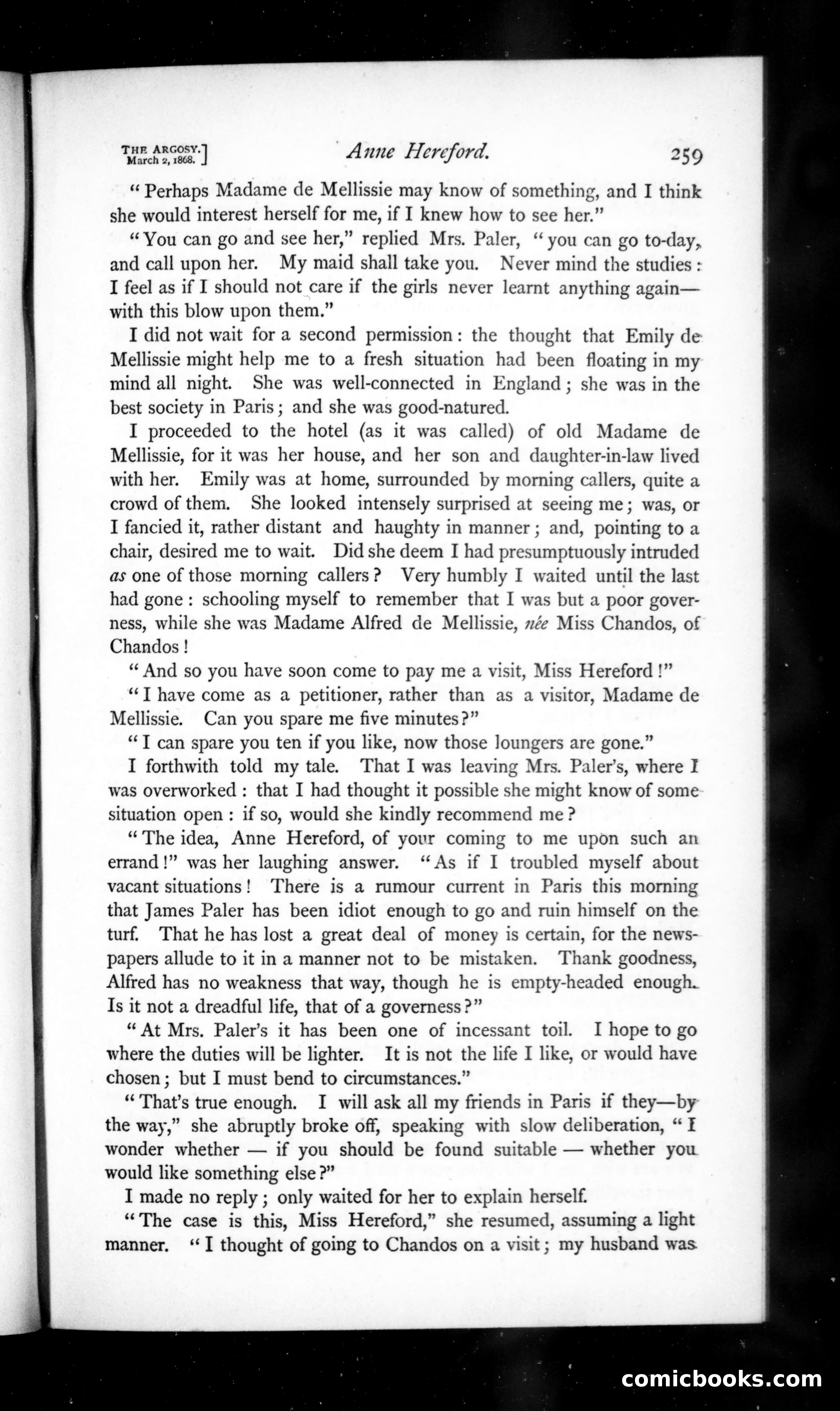 The Argosy, Vol. 5 — page 19 of 84