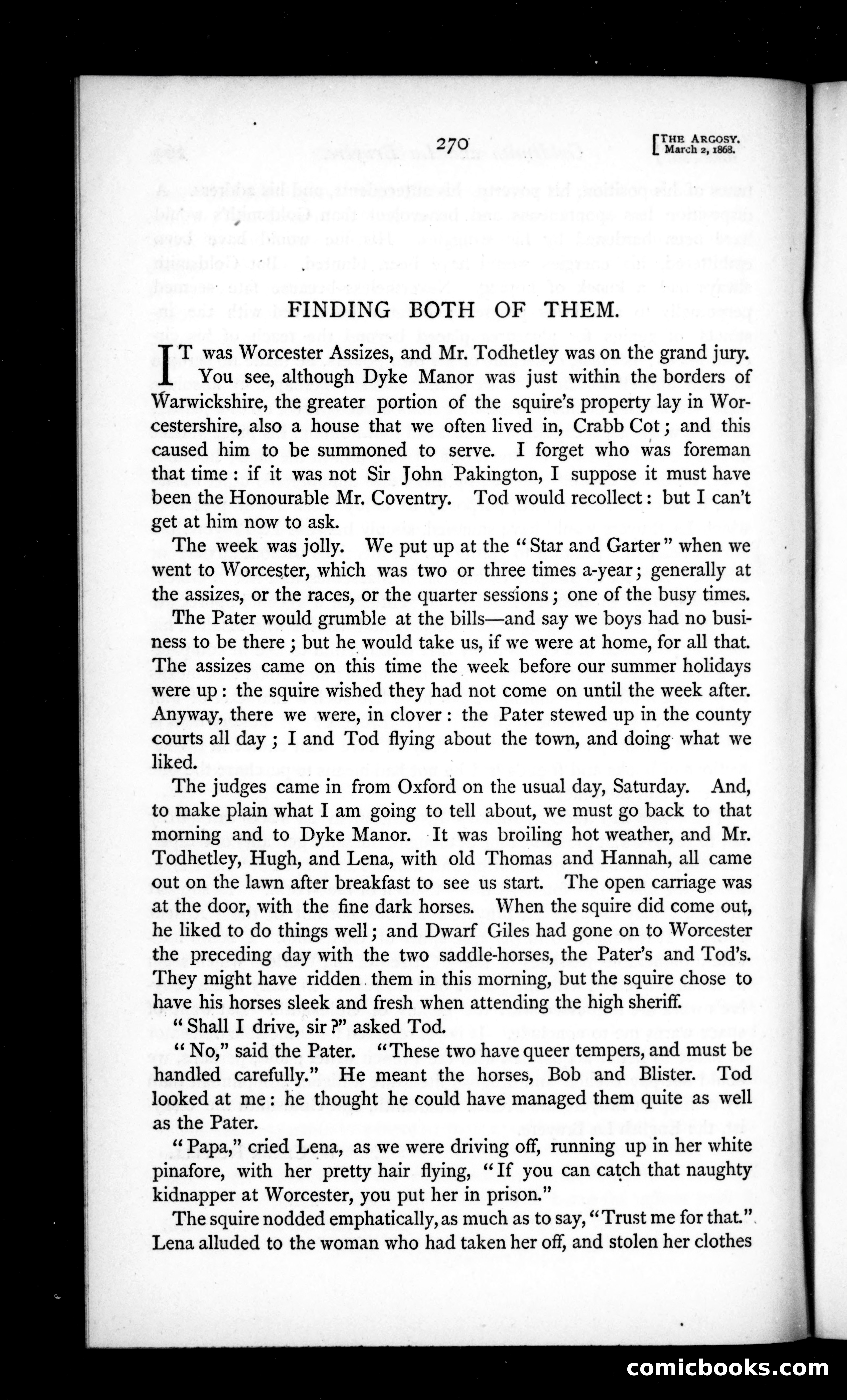 The Argosy, Vol. 5 — page 30 of 84