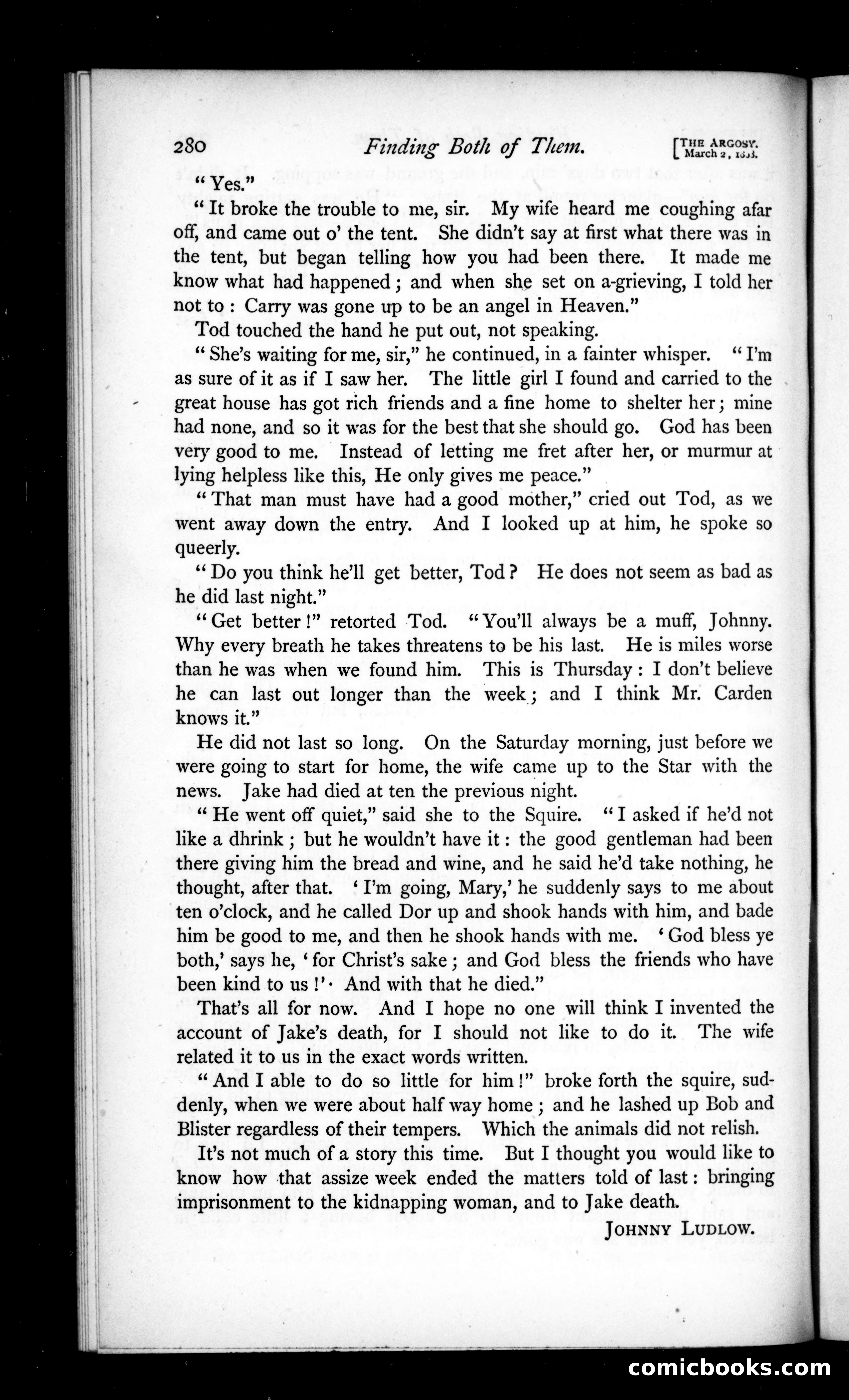 The Argosy, Vol. 5 — page 40 of 84