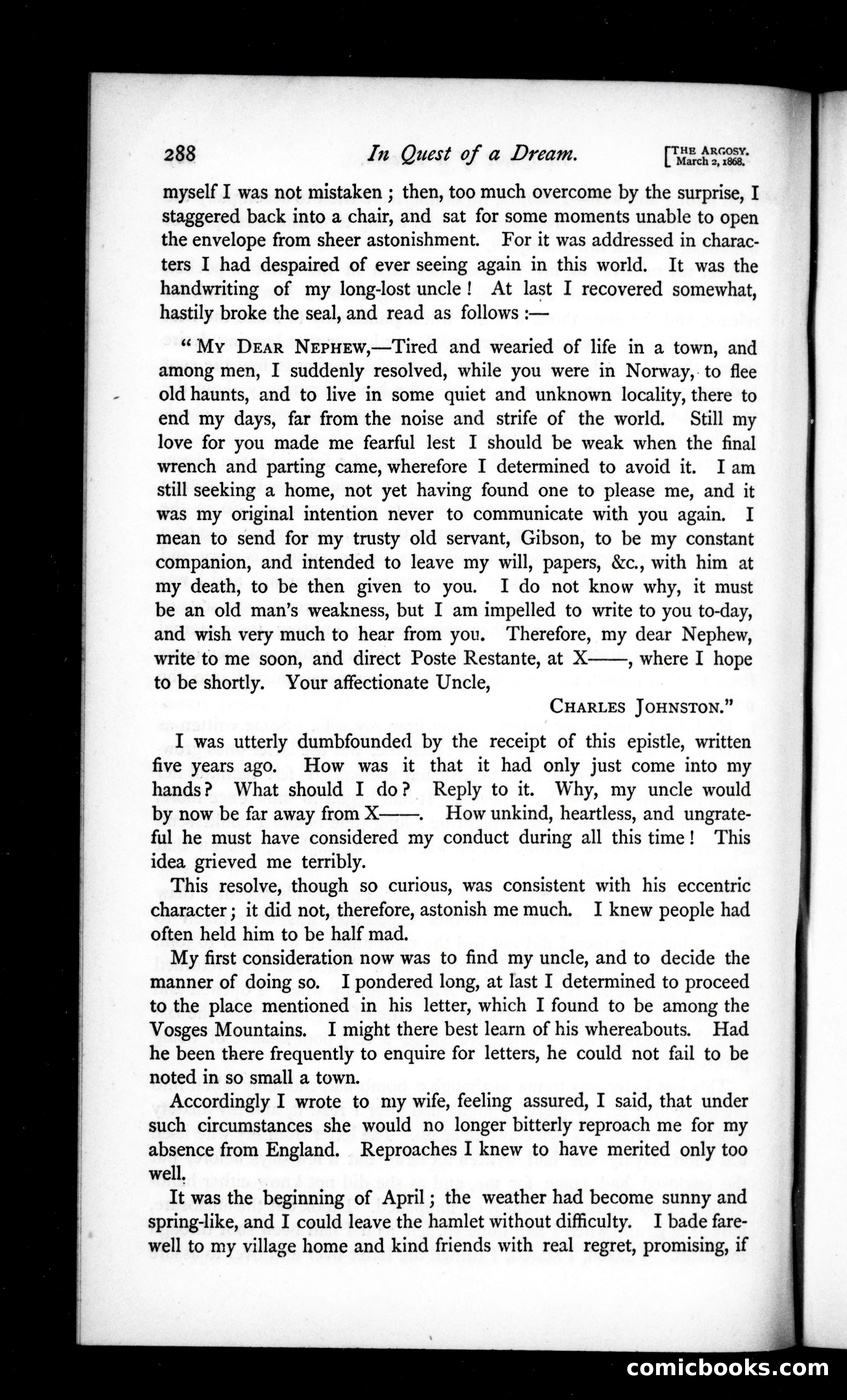 The Argosy, Vol. 5 — page 50 of 84