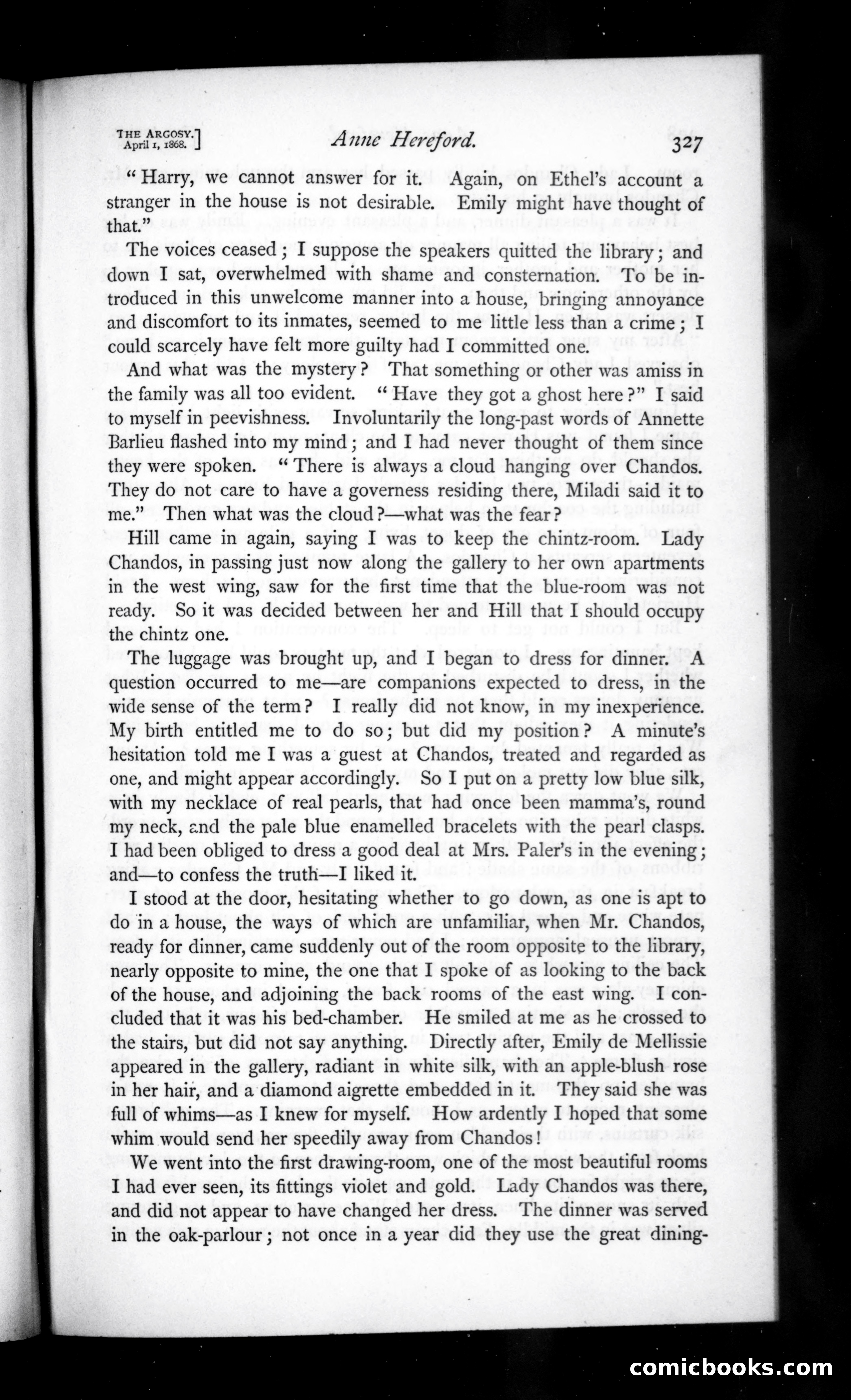 The Argosy, Vol. 5 — page 7 of 82