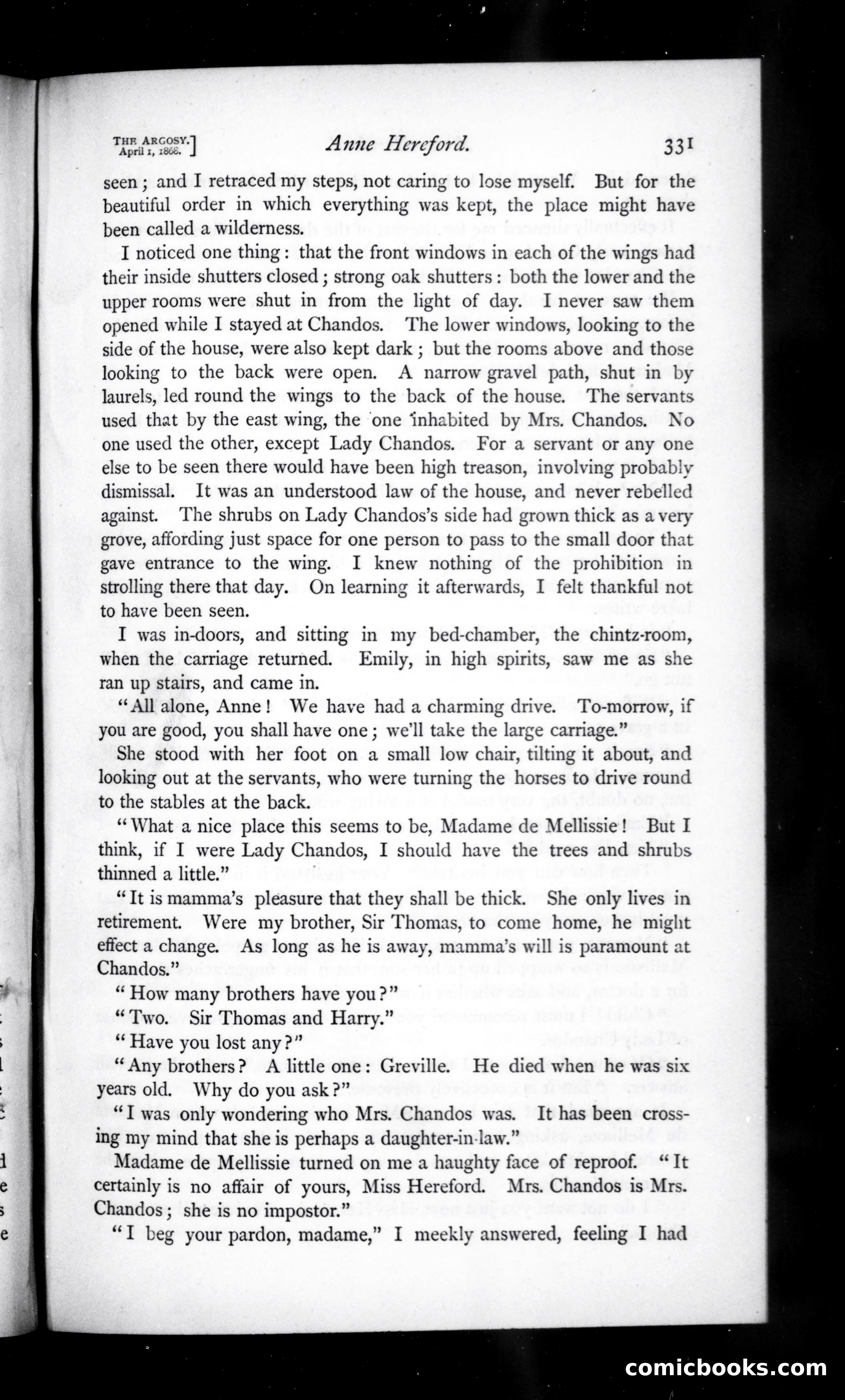 The Argosy, Vol. 5 — page 11 of 82