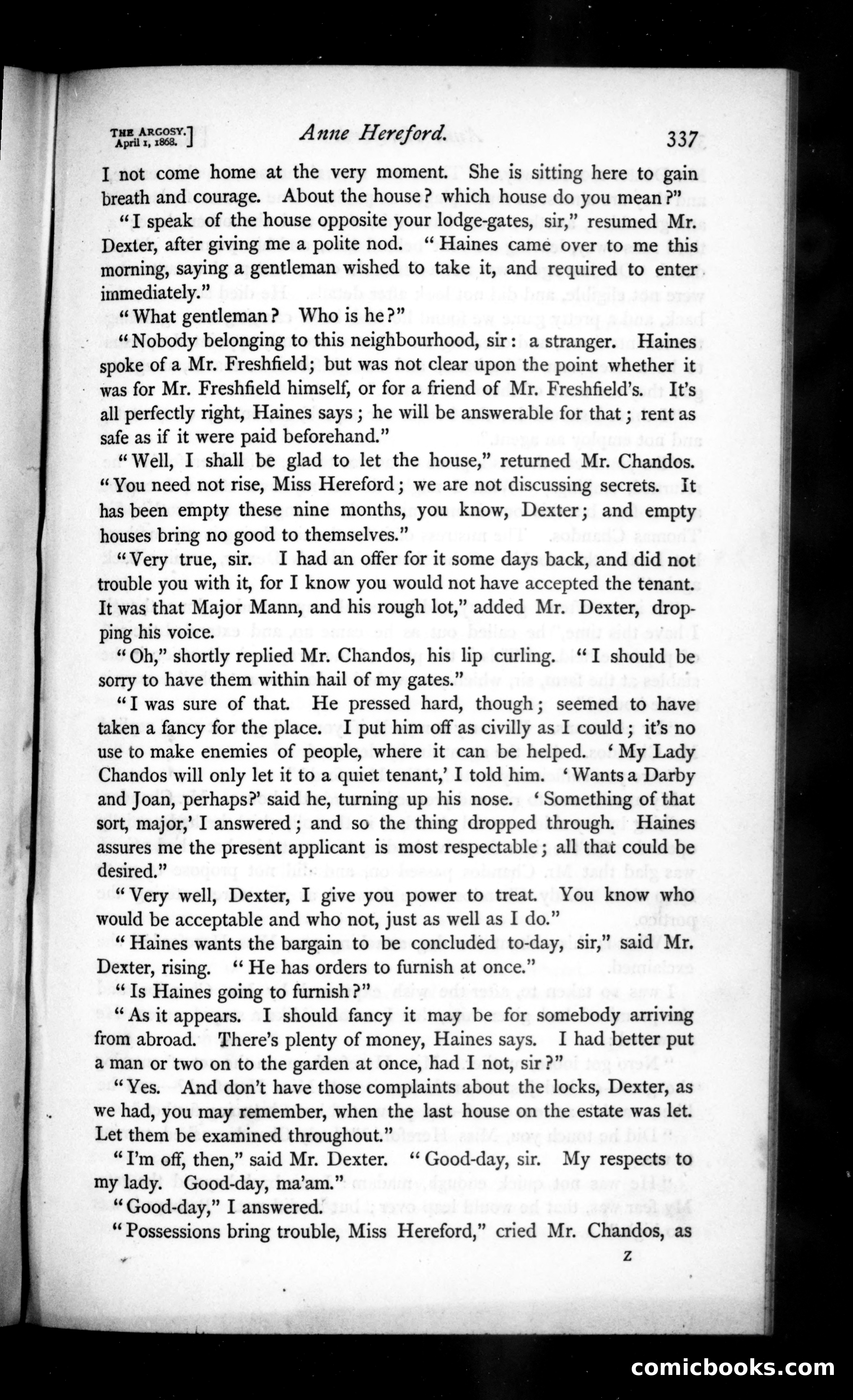 The Argosy, Vol. 5 — page 17 of 82