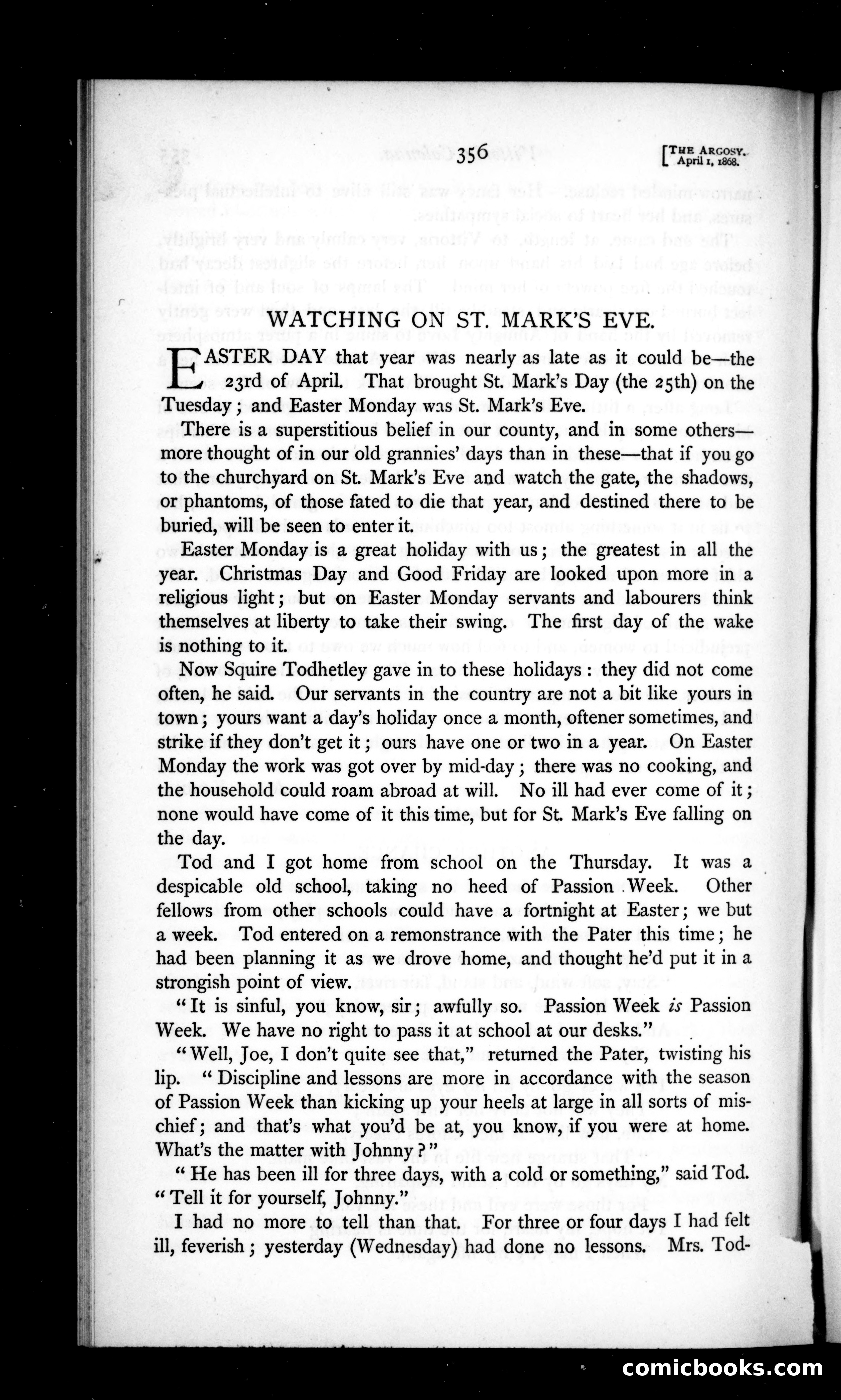 The Argosy, Vol. 5 — page 36 of 82