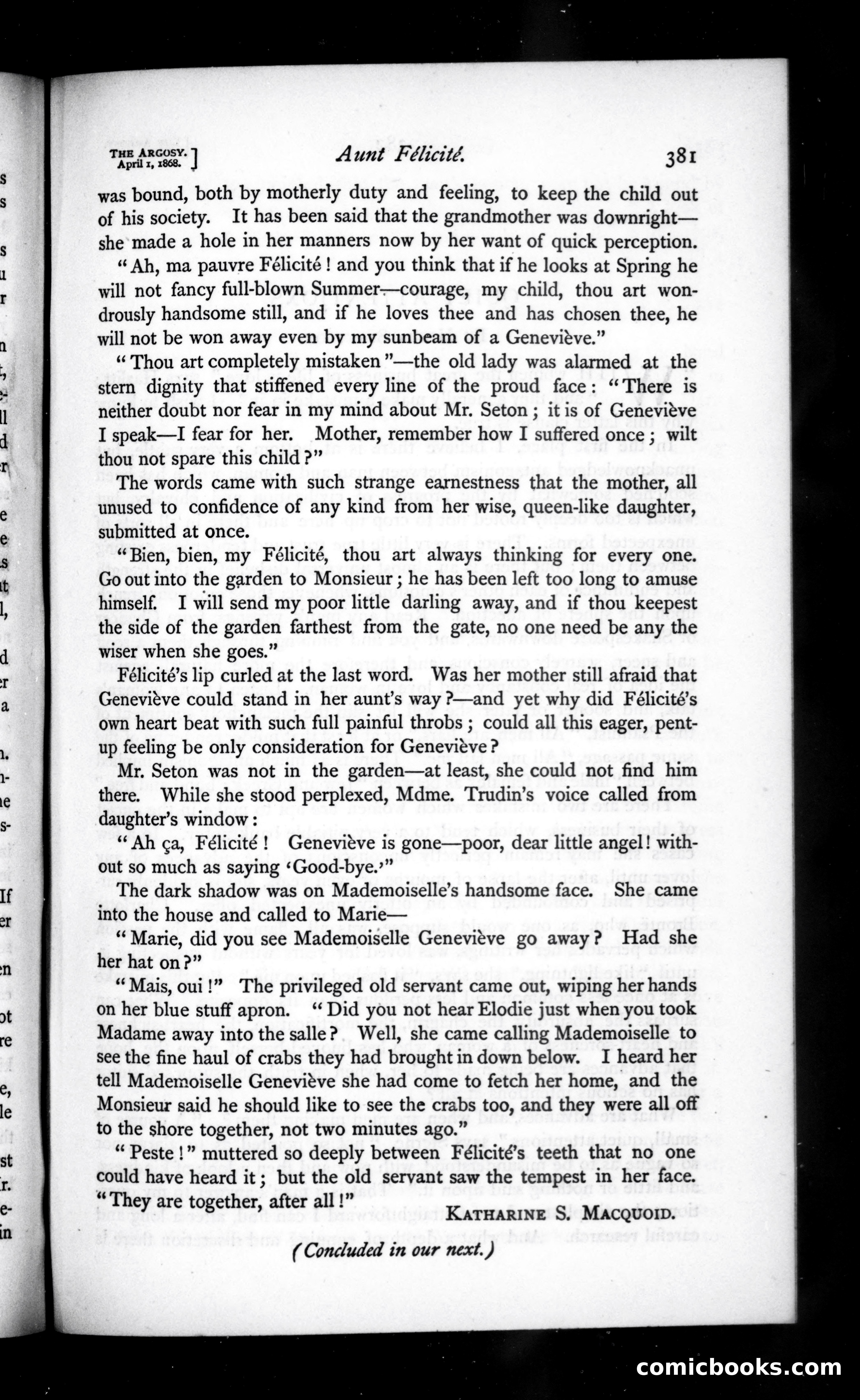 The Argosy, Vol. 5 — page 61 of 82