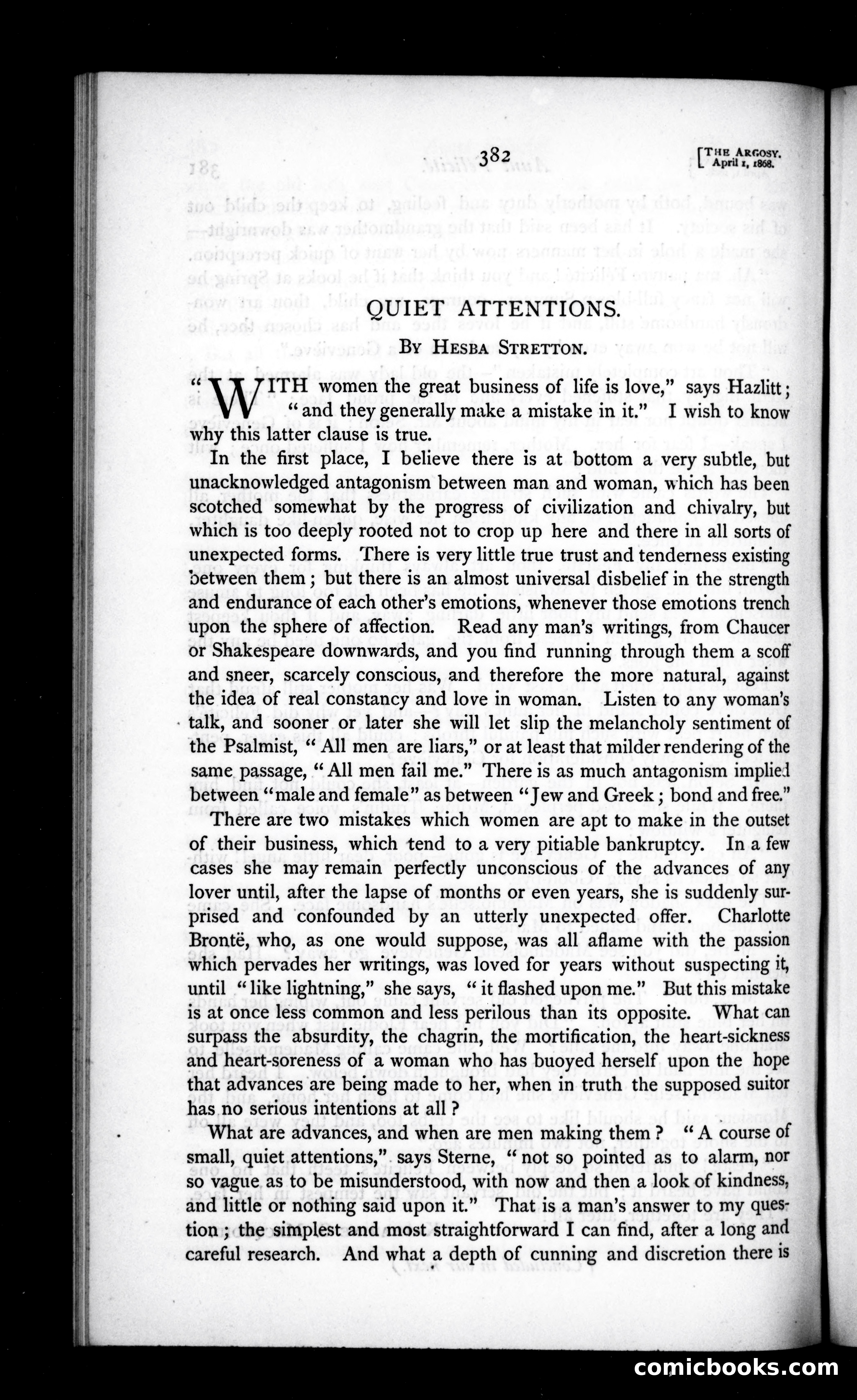 The Argosy, Vol. 5 — page 62 of 82