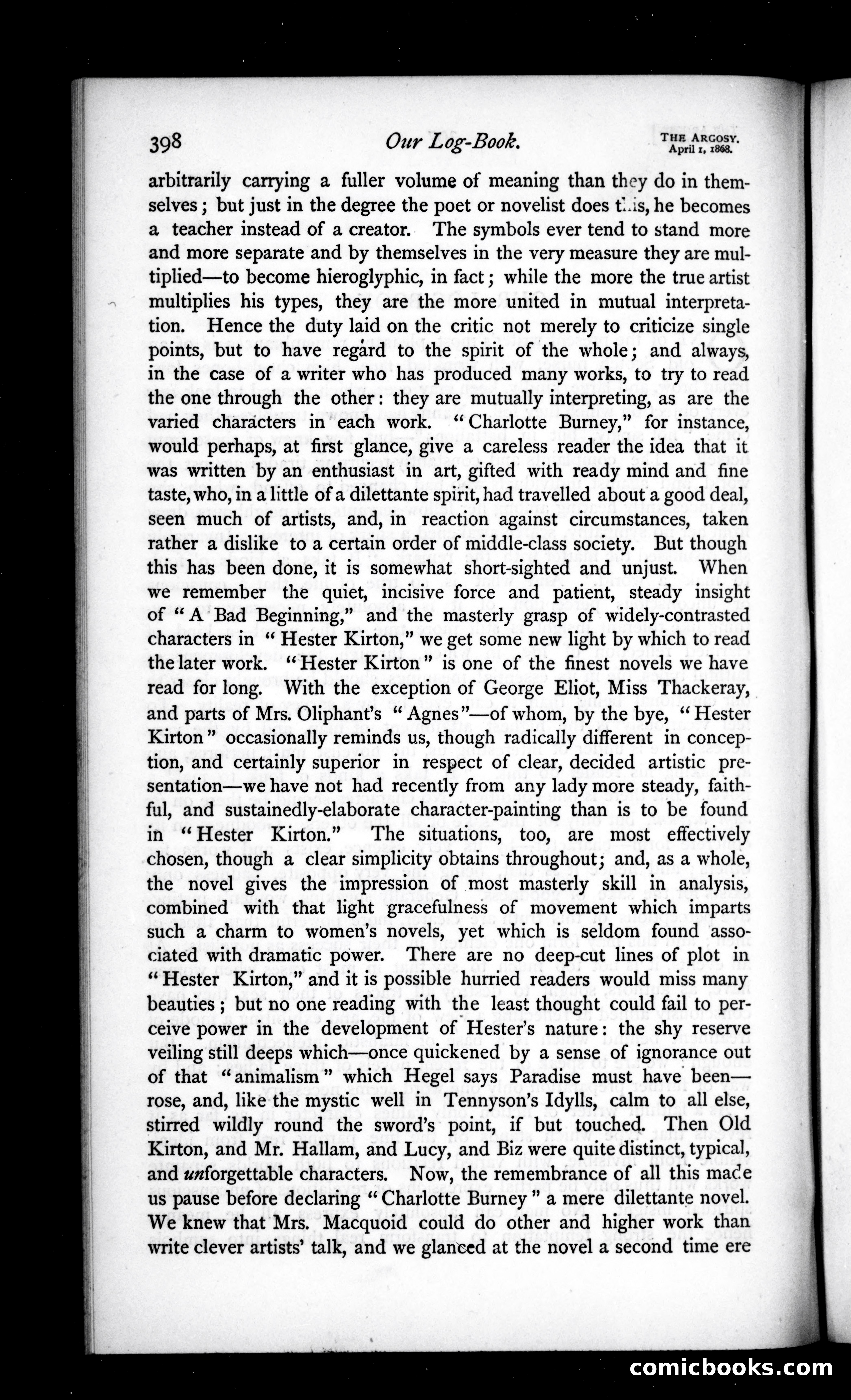 The Argosy, Vol. 5 — page 78 of 82