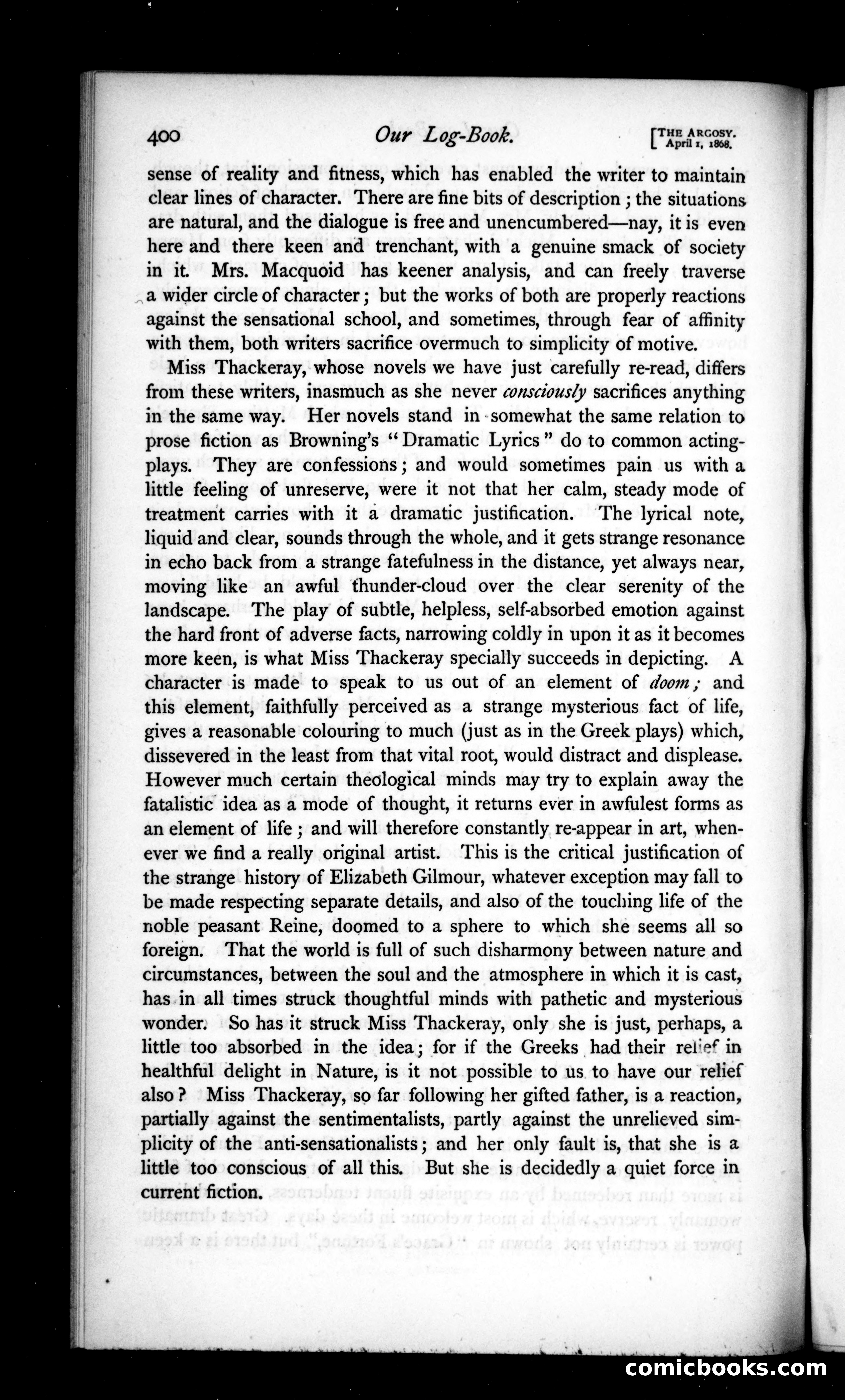 The Argosy, Vol. 5 — page 80 of 82