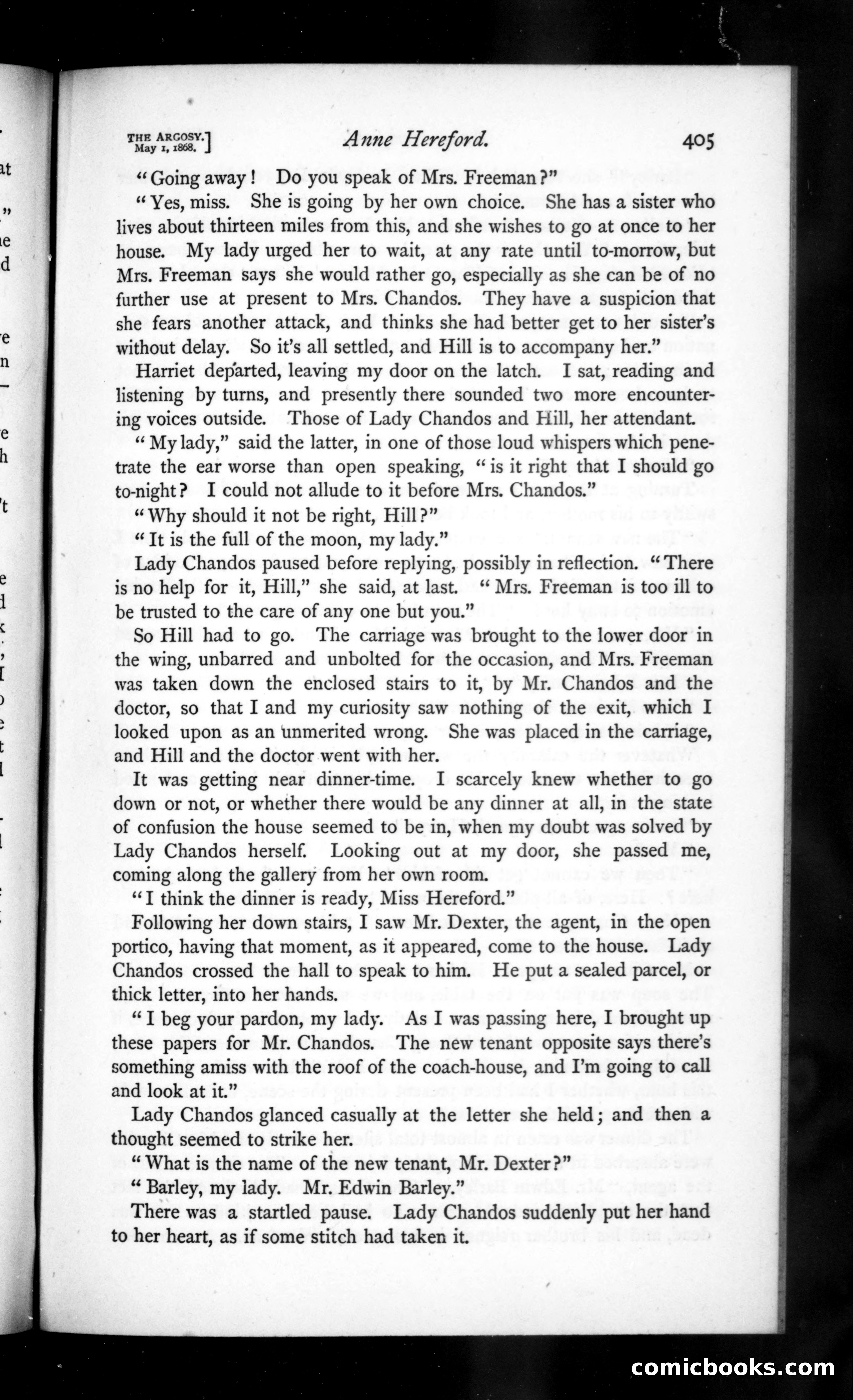 The Argosy, Vol. 5 — page 5 of 79