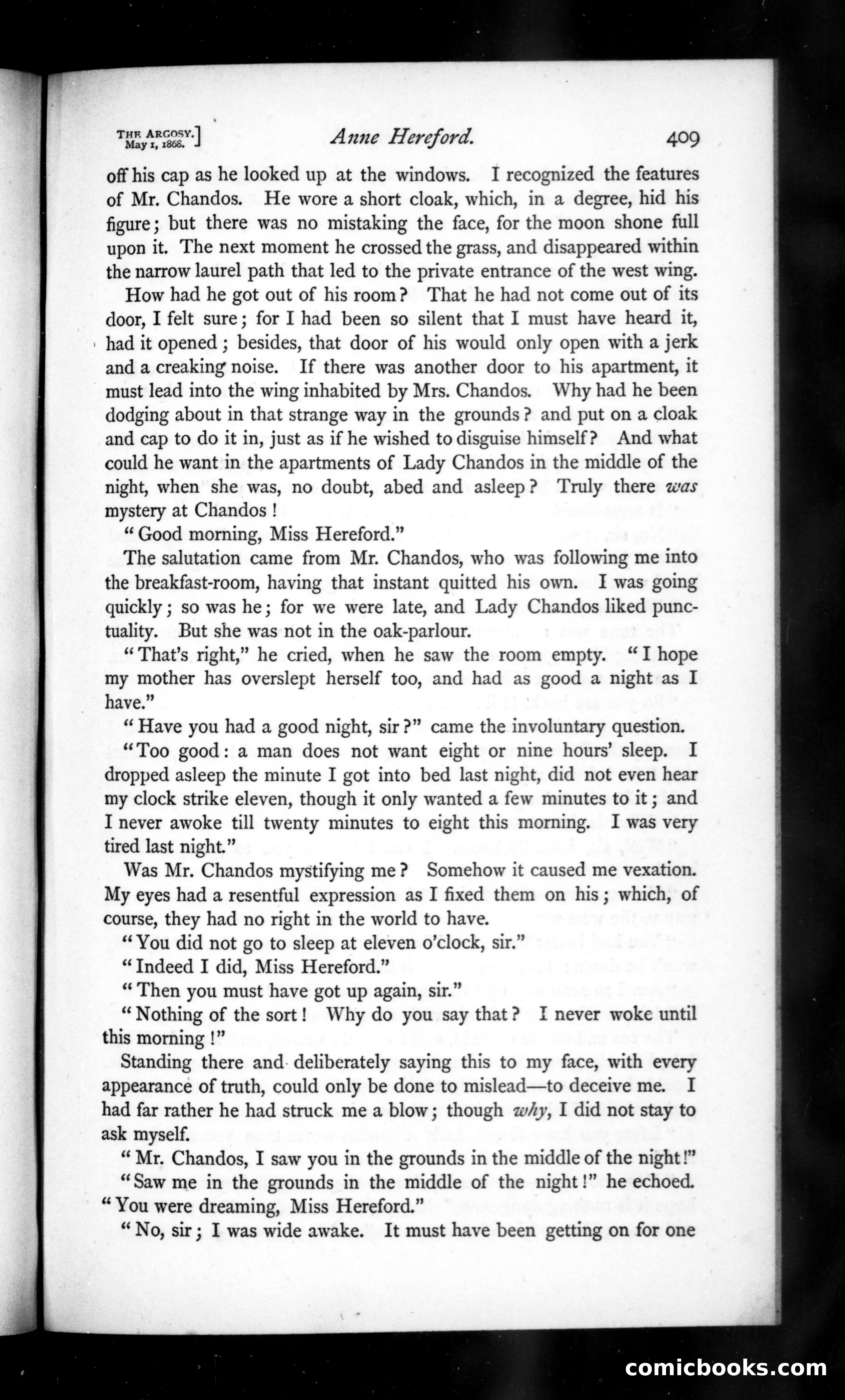 The Argosy, Vol. 5 — page 9 of 79