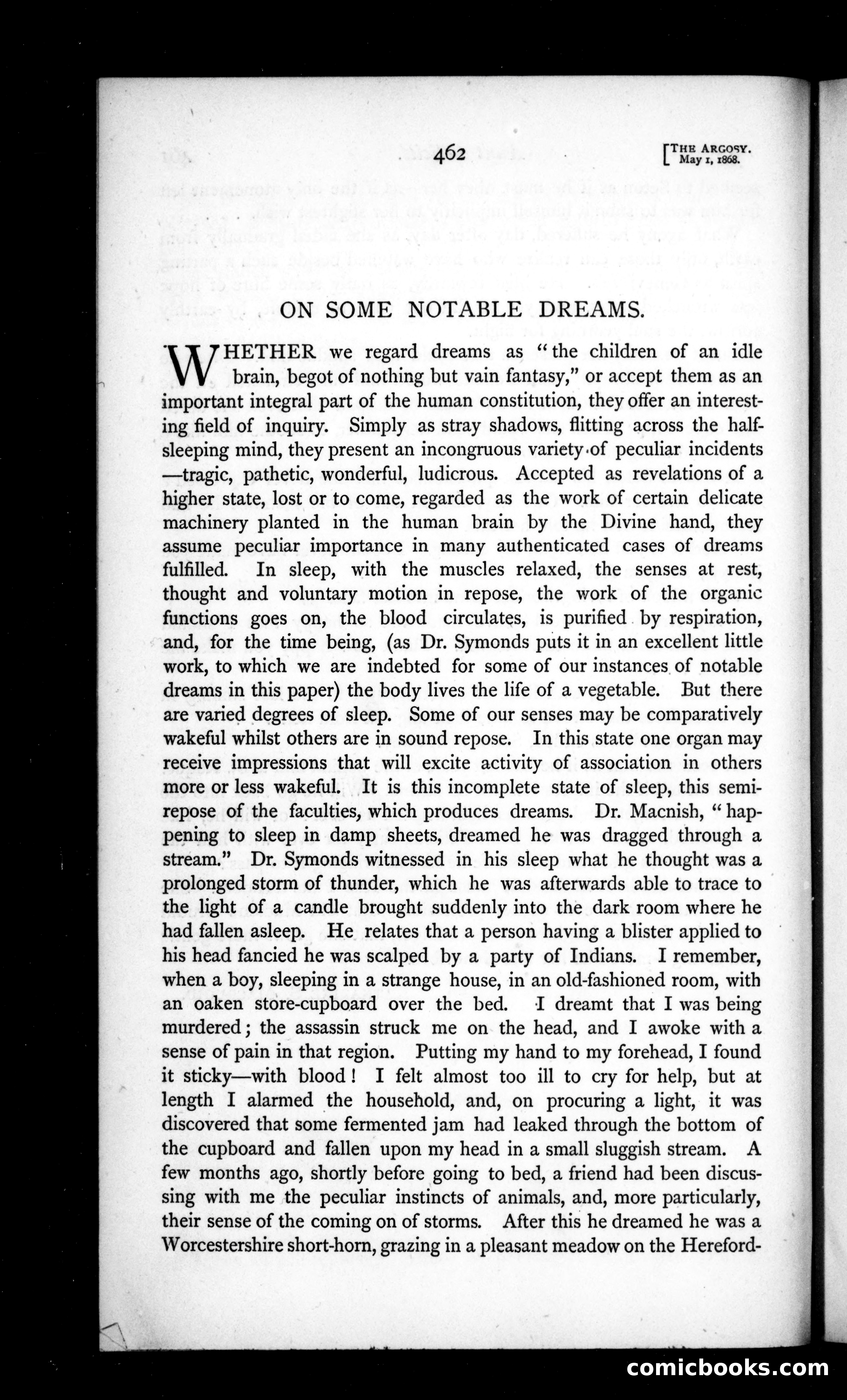 The Argosy, Vol. 5 — page 62 of 79