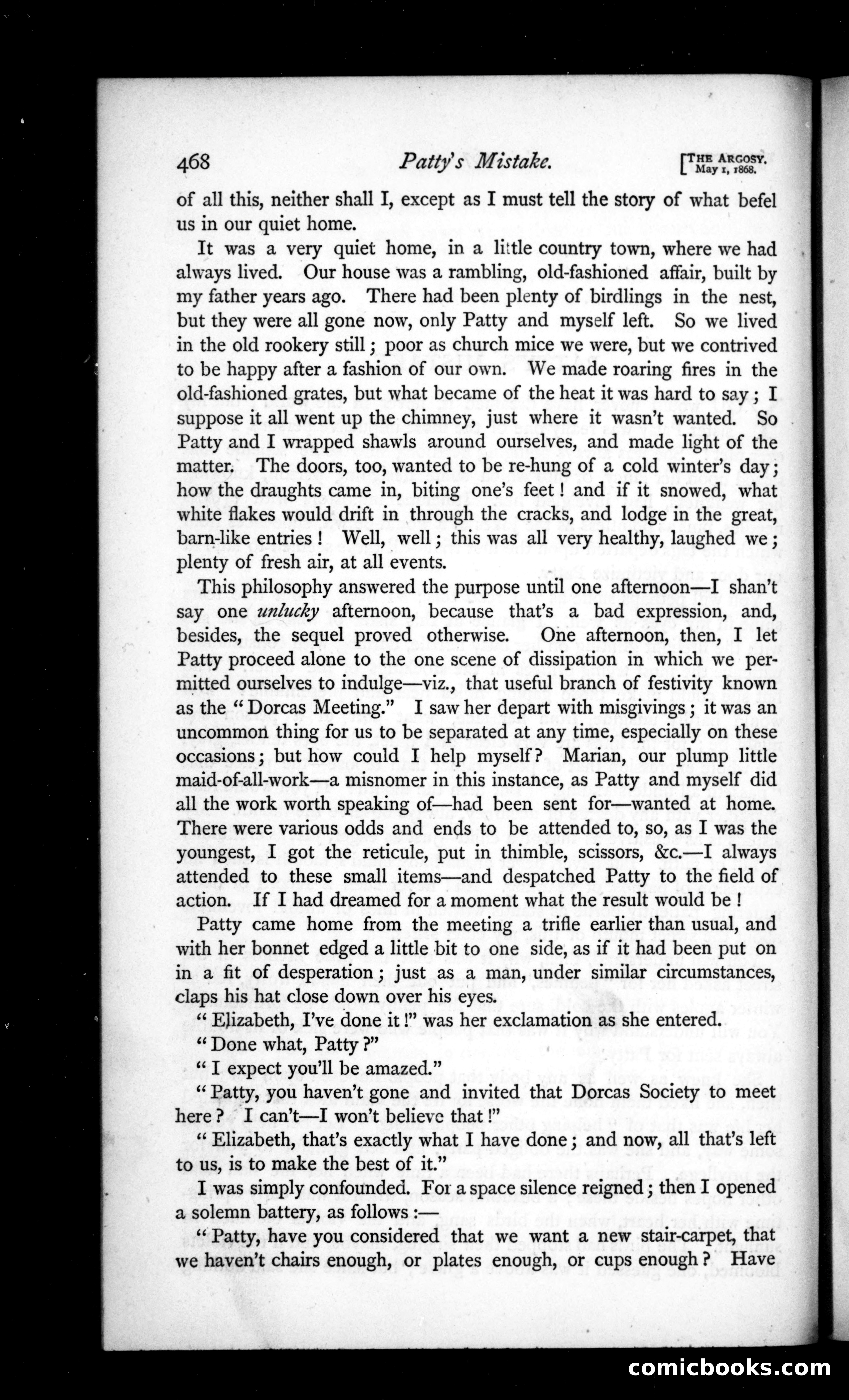 The Argosy, Vol. 5 — page 68 of 79