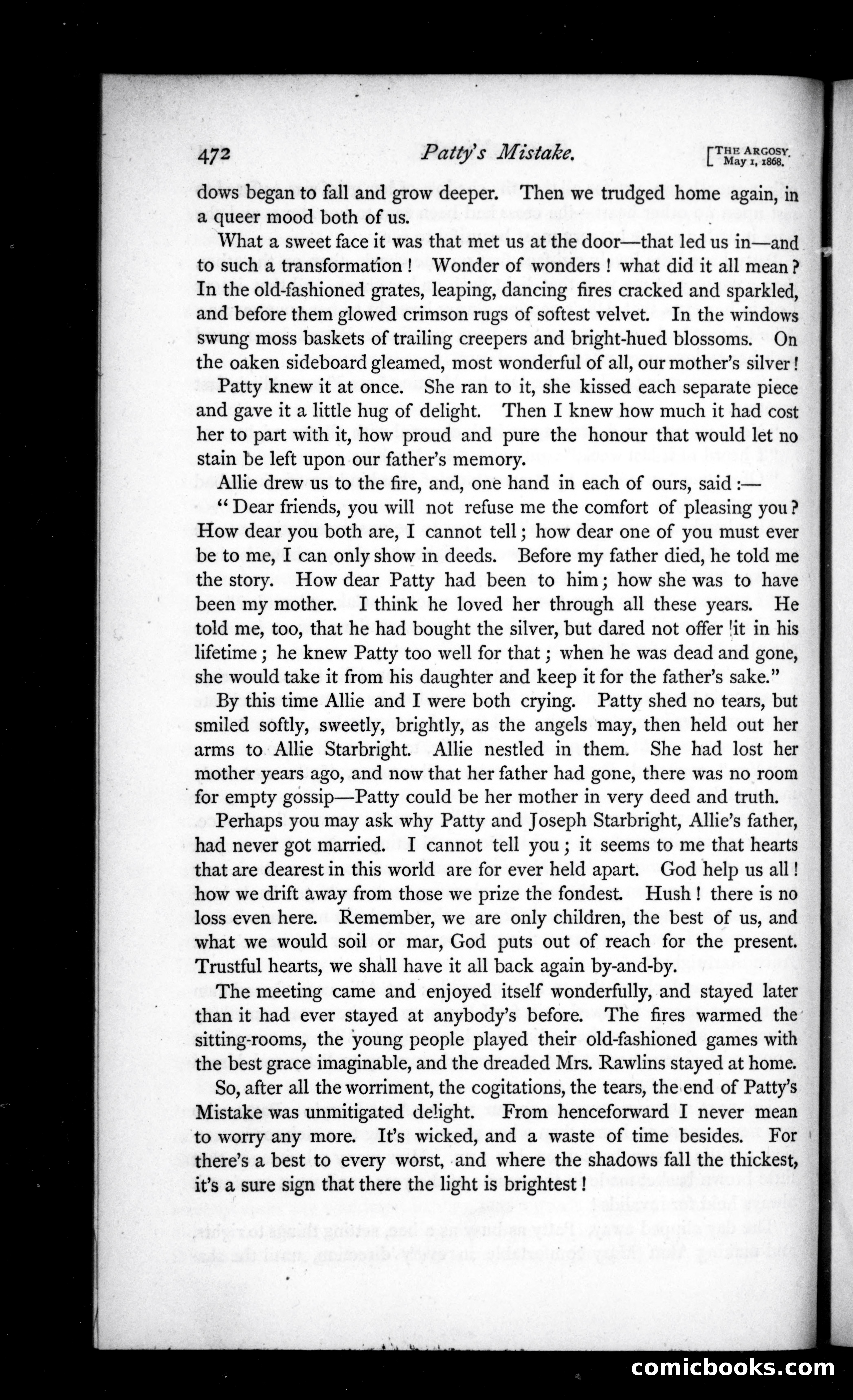 The Argosy, Vol. 5 — page 74 of 79