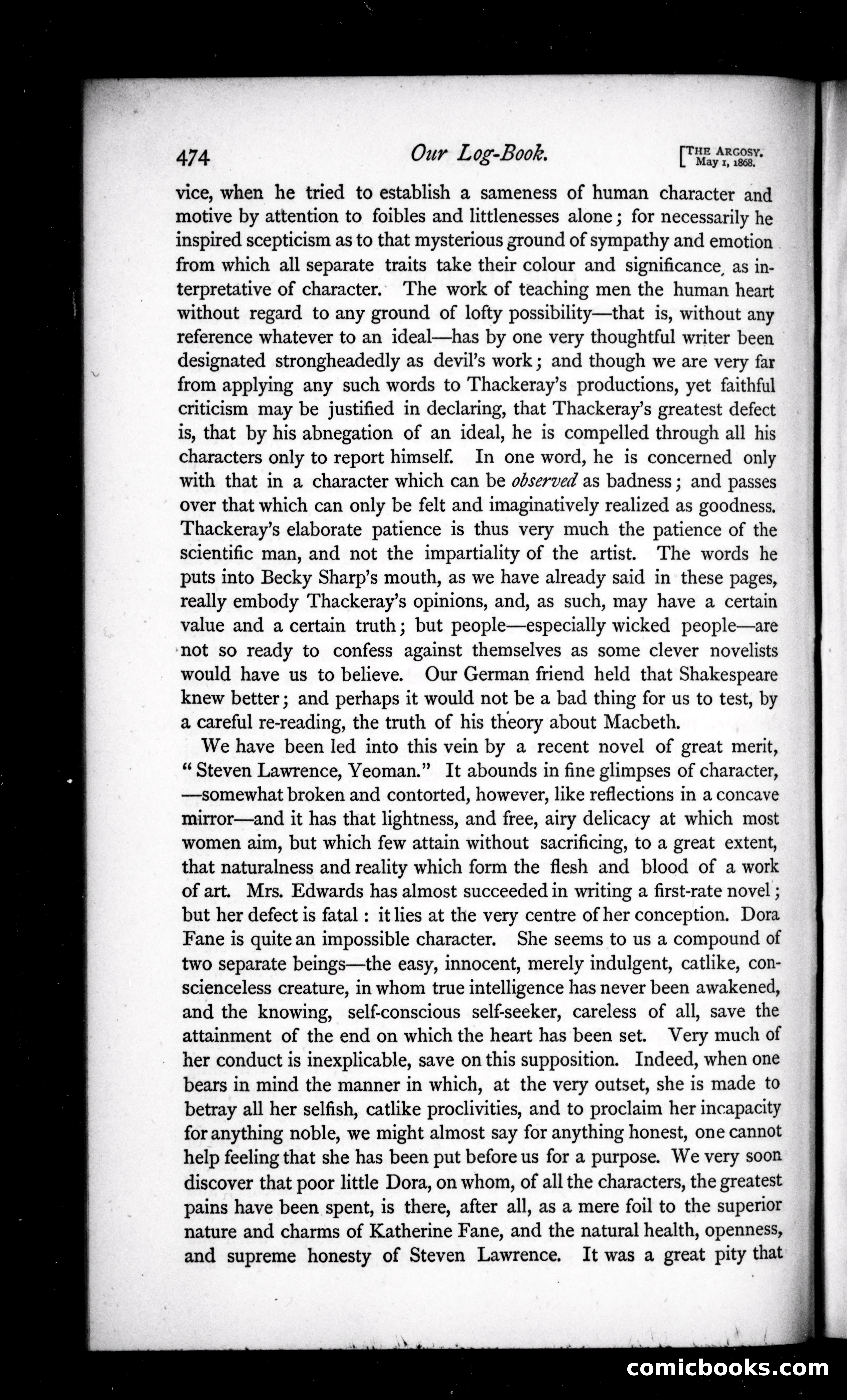 The Argosy, Vol. 5 — page 76 of 79