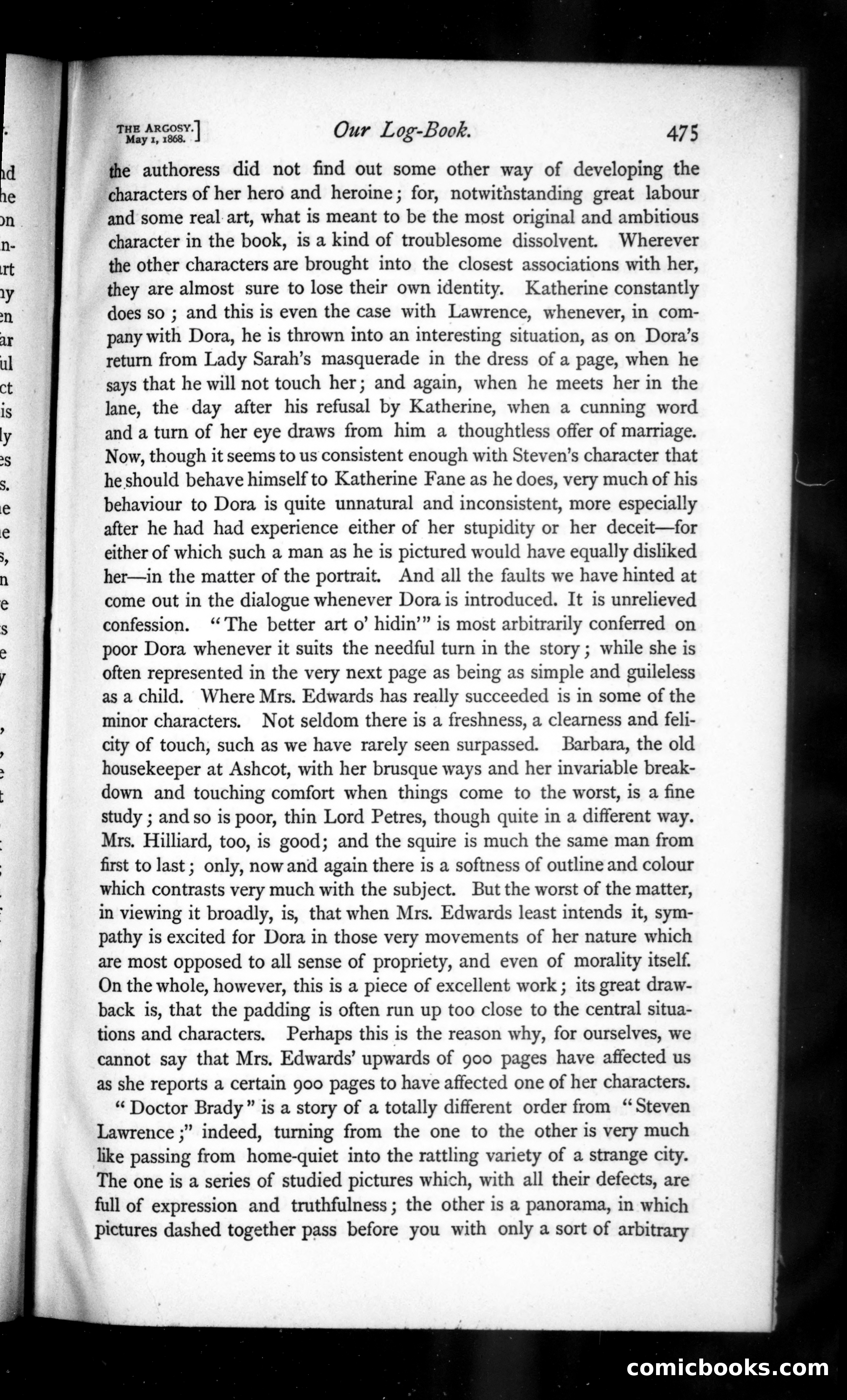 The Argosy, Vol. 5 — page 77 of 79