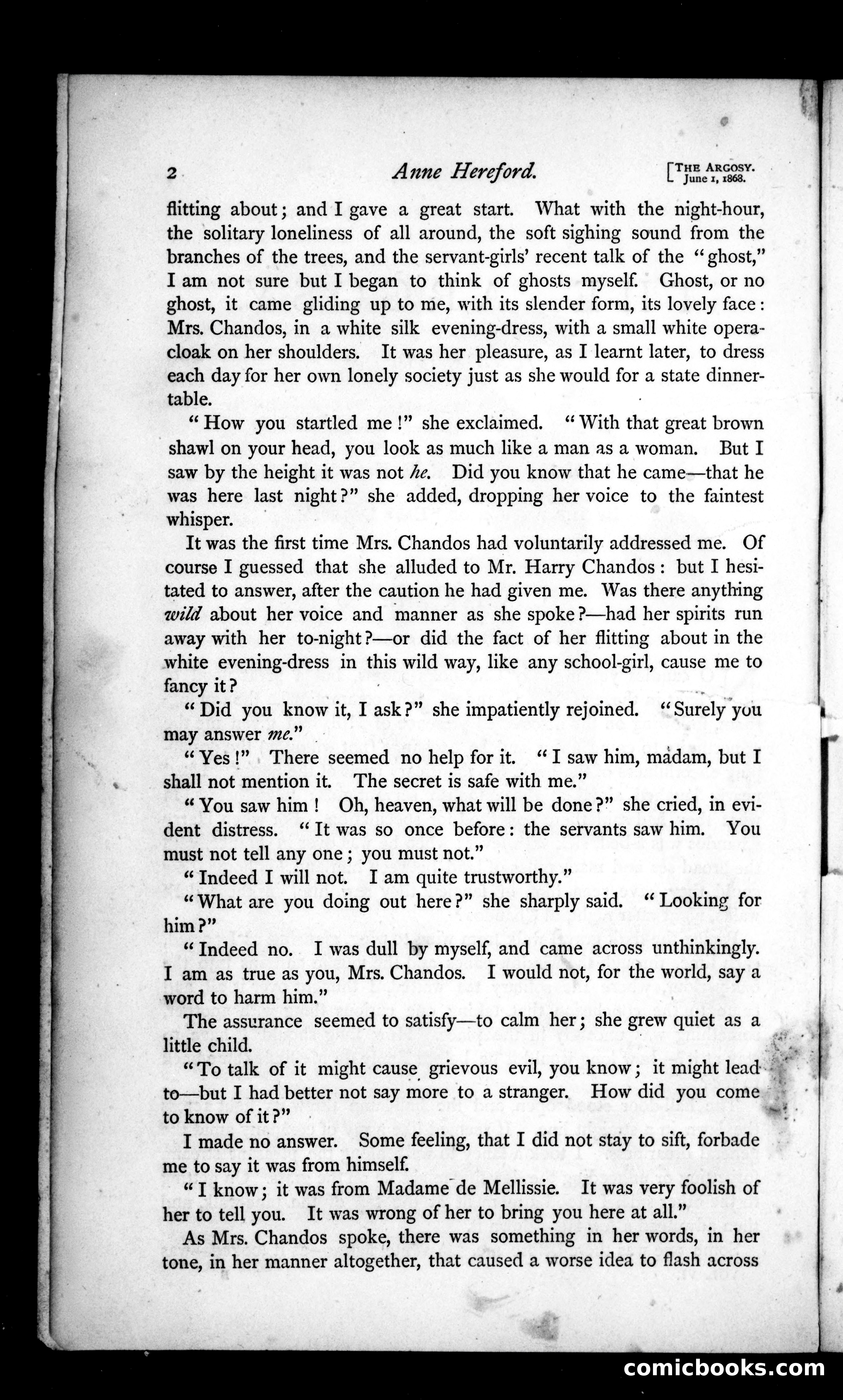 The Argosy, Vol. 6 — page 2 of 84