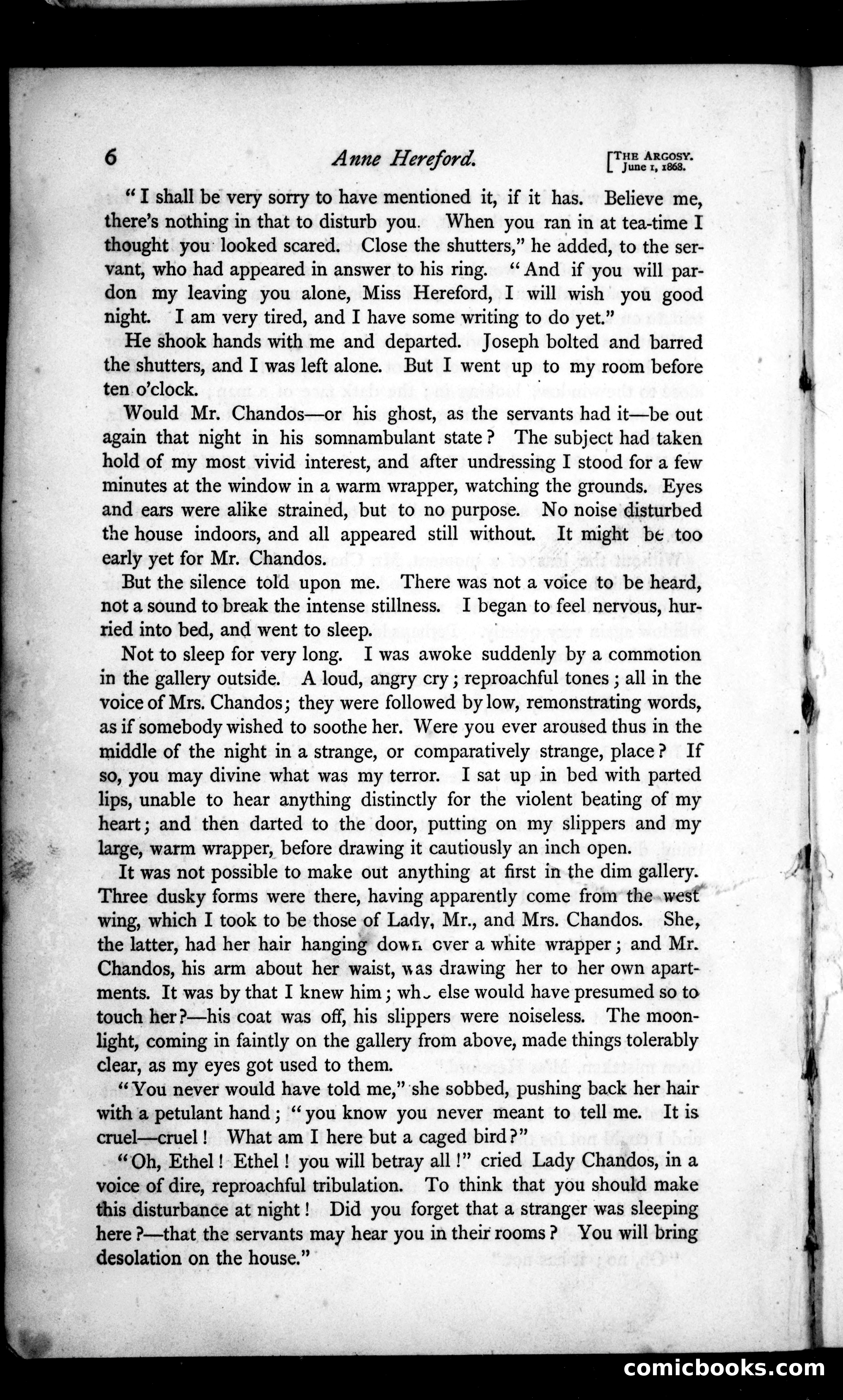 The Argosy, Vol. 6 — page 6 of 84