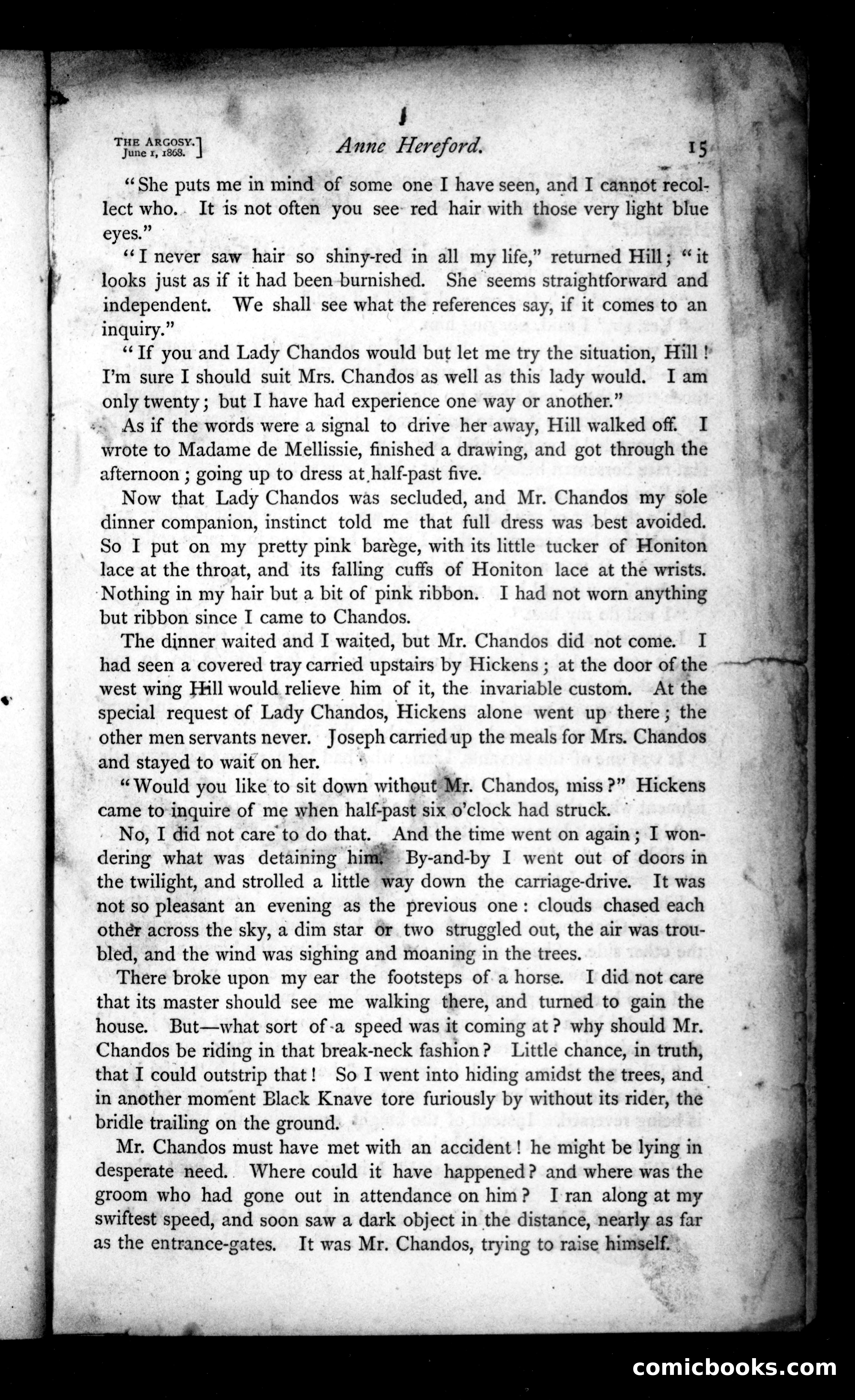 The Argosy, Vol. 6 — page 15 of 84
