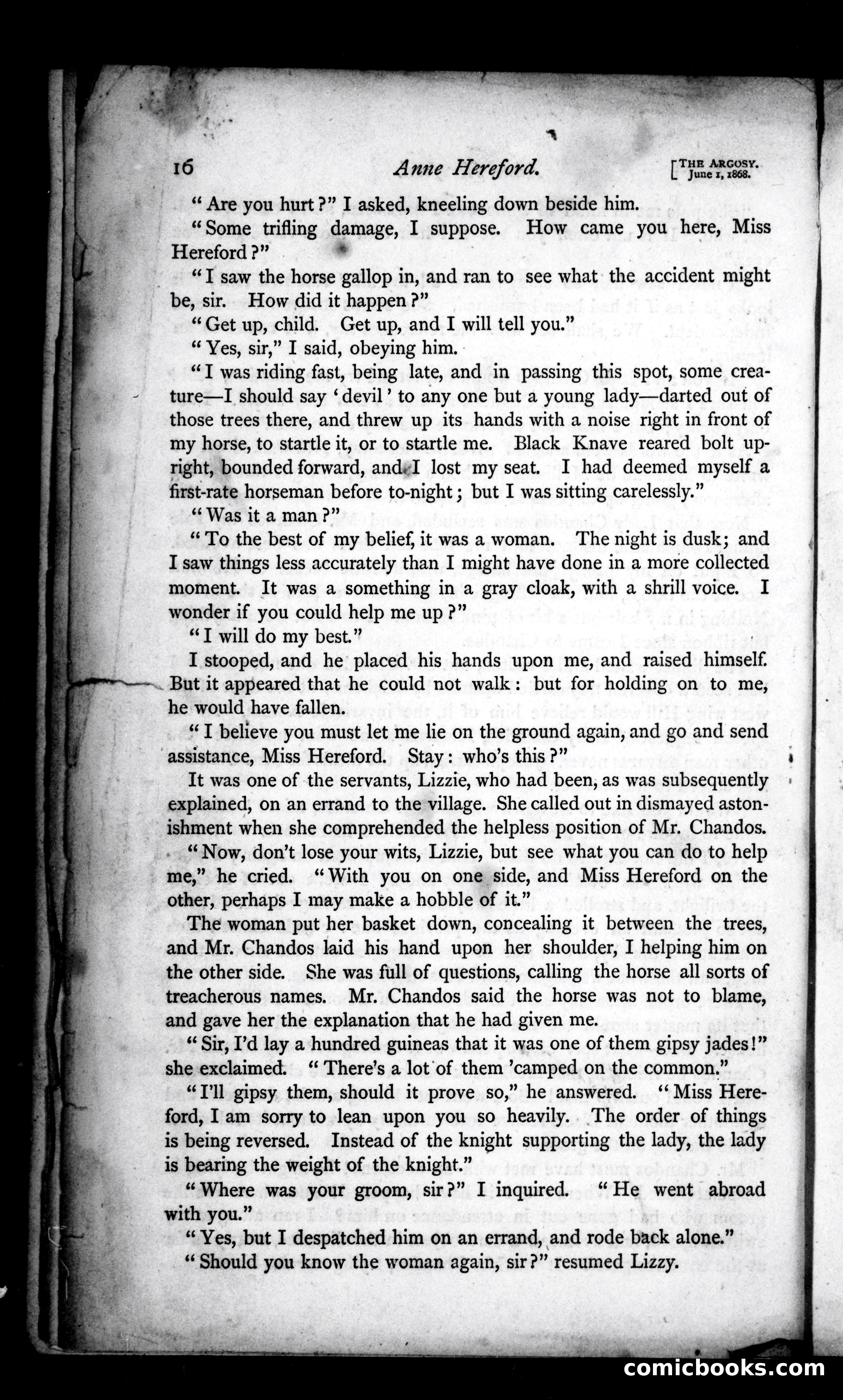 The Argosy, Vol. 6 — page 16 of 84