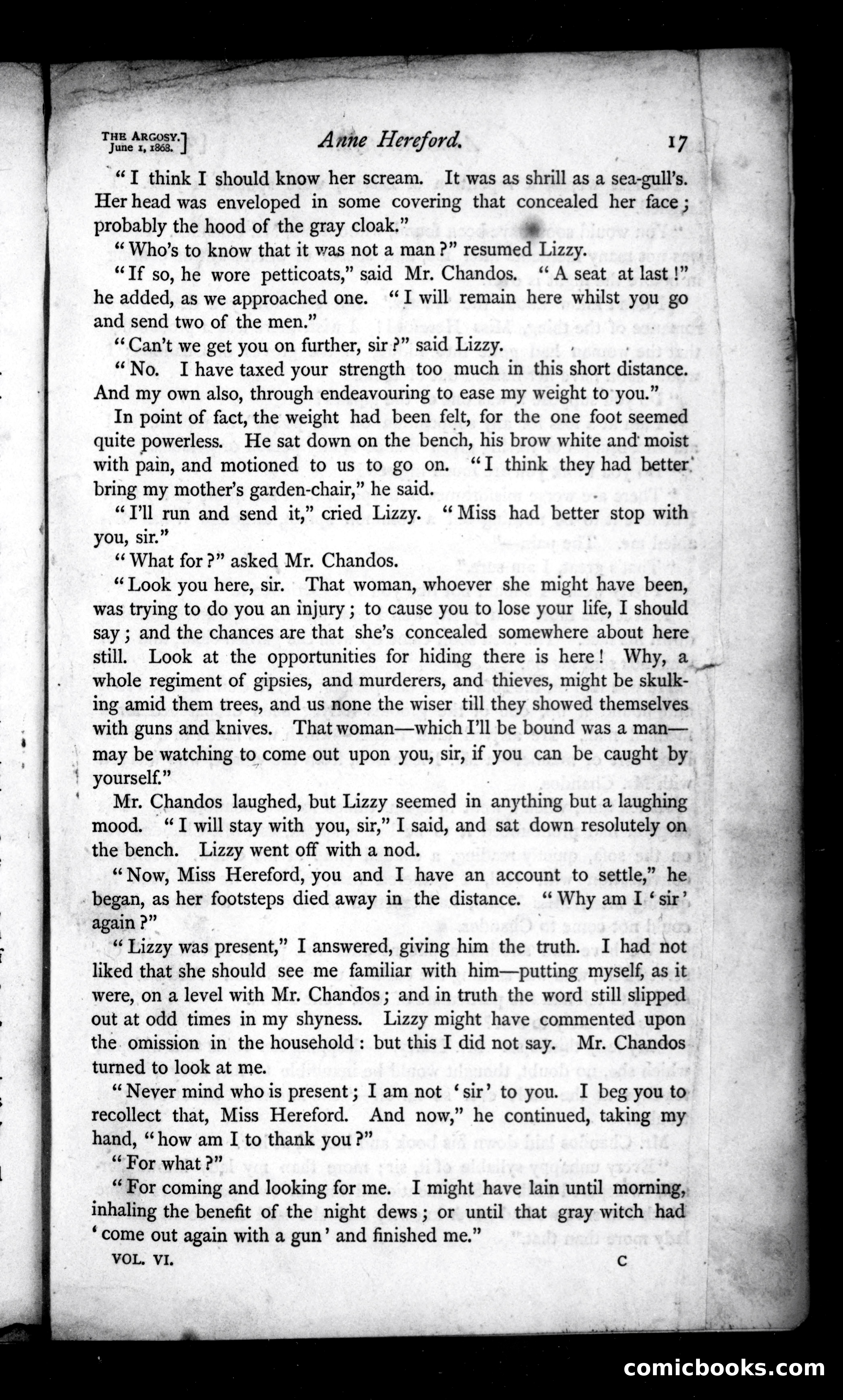 The Argosy, Vol. 6 — page 17 of 84