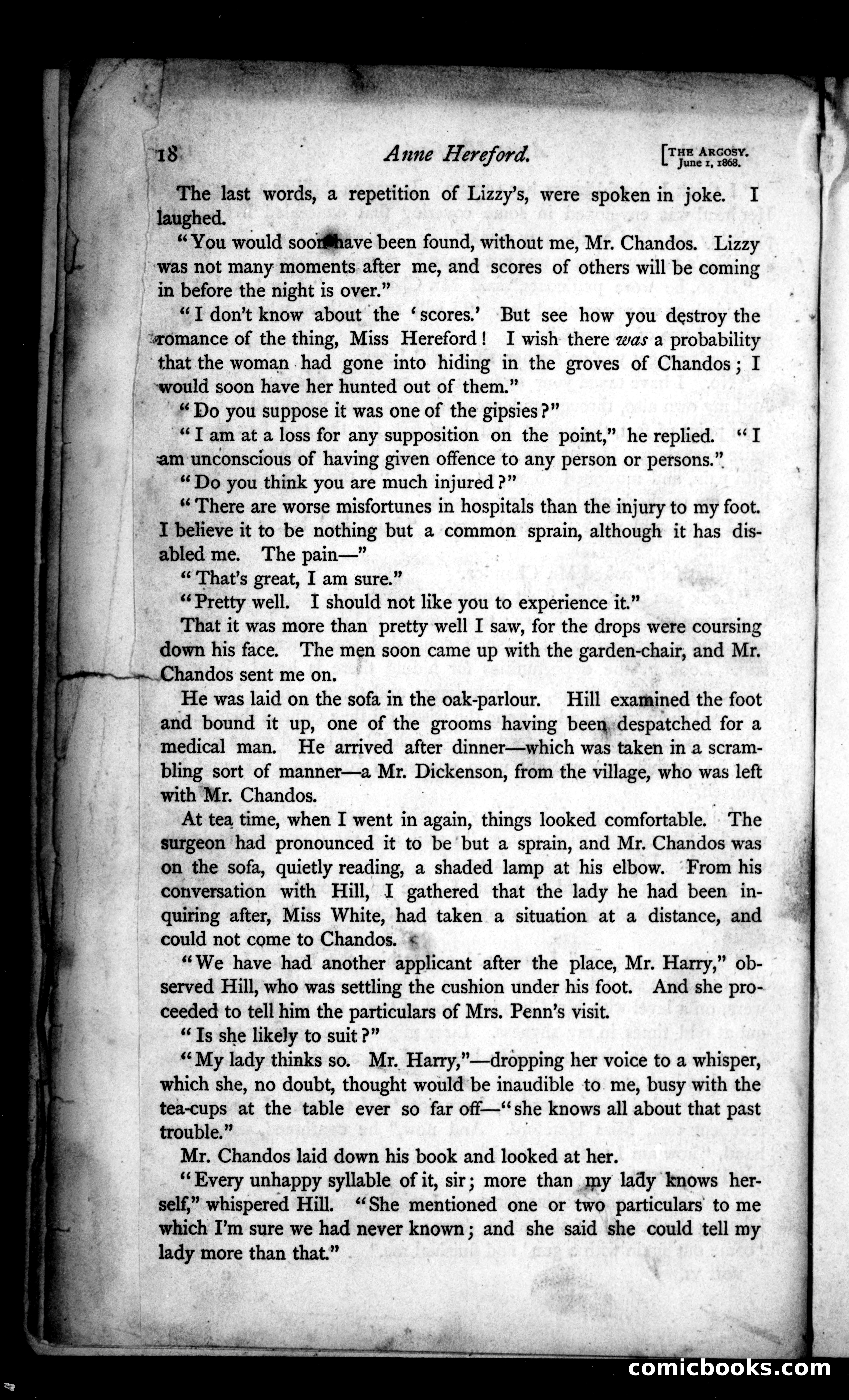 The Argosy, Vol. 6 — page 18 of 84