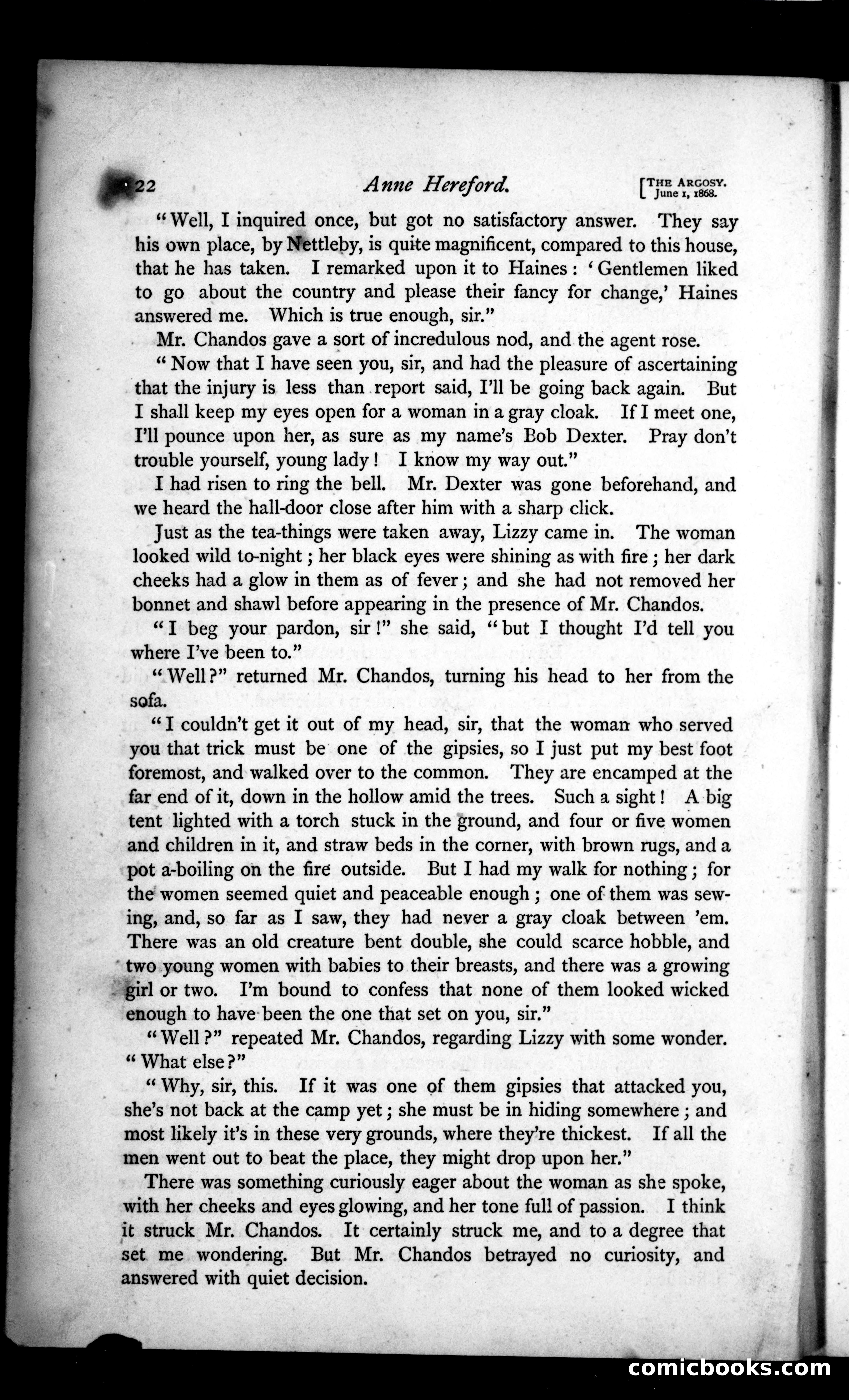 The Argosy, Vol. 6 — page 22 of 84