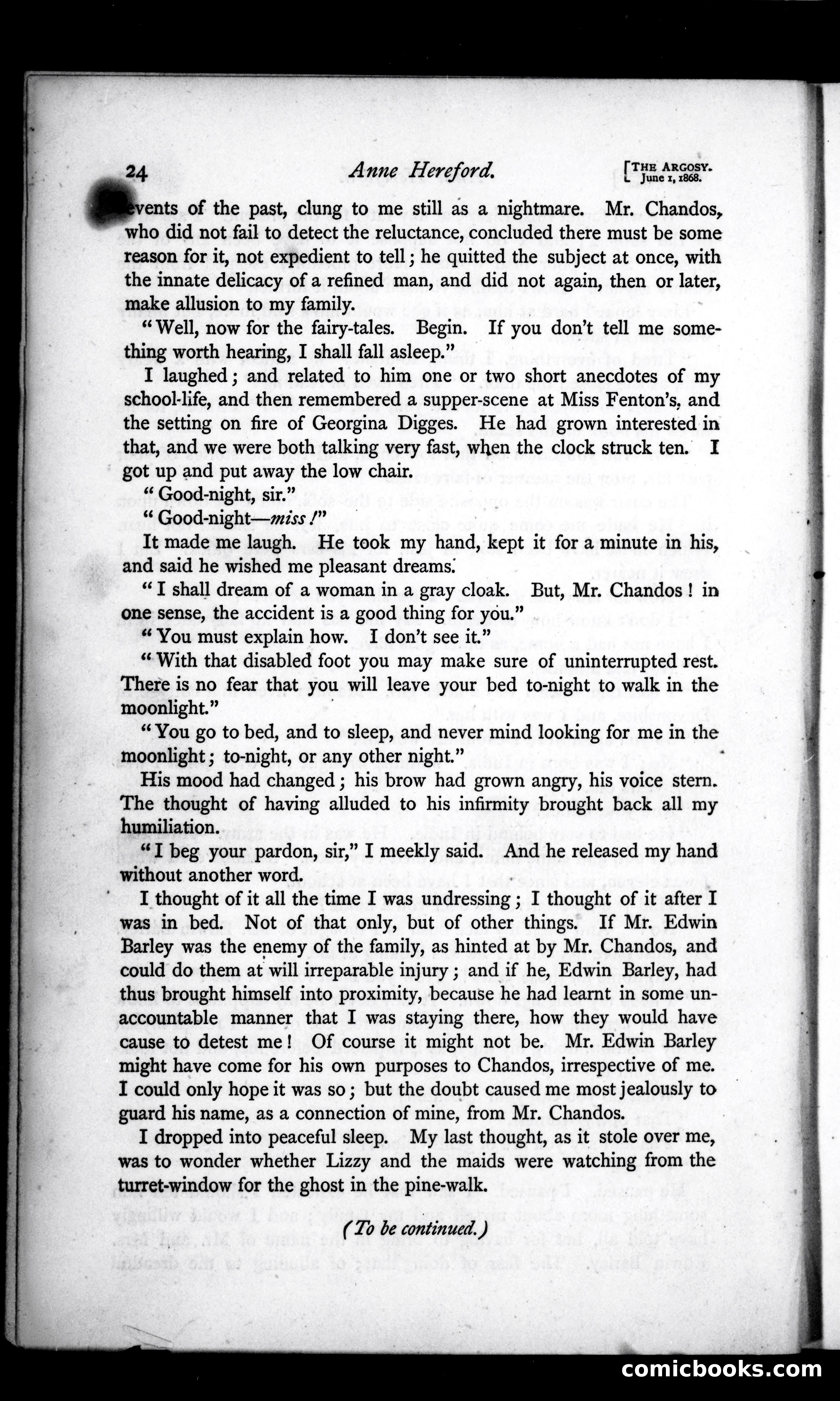 The Argosy, Vol. 6 — page 24 of 84