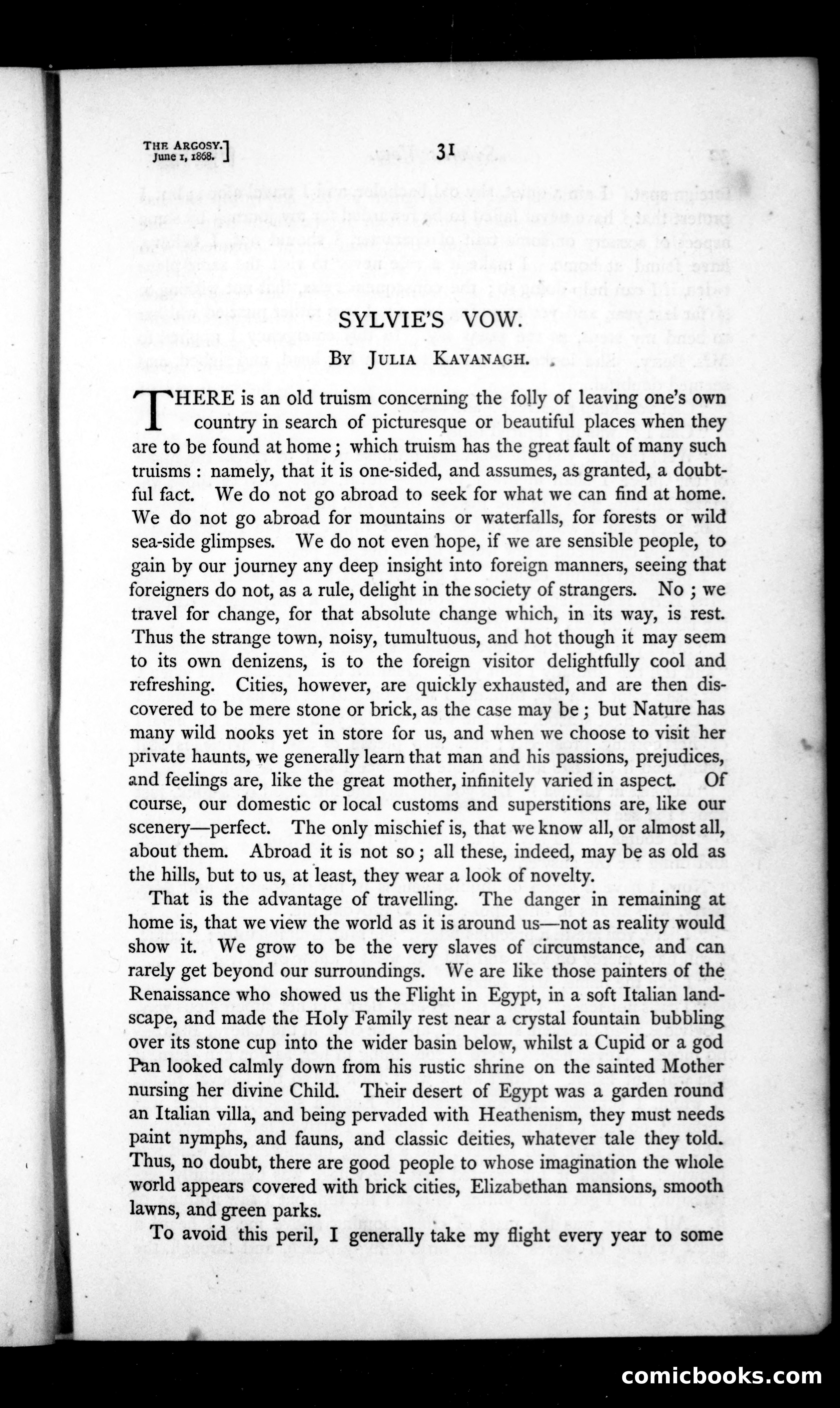 The Argosy, Vol. 6 — page 31 of 84