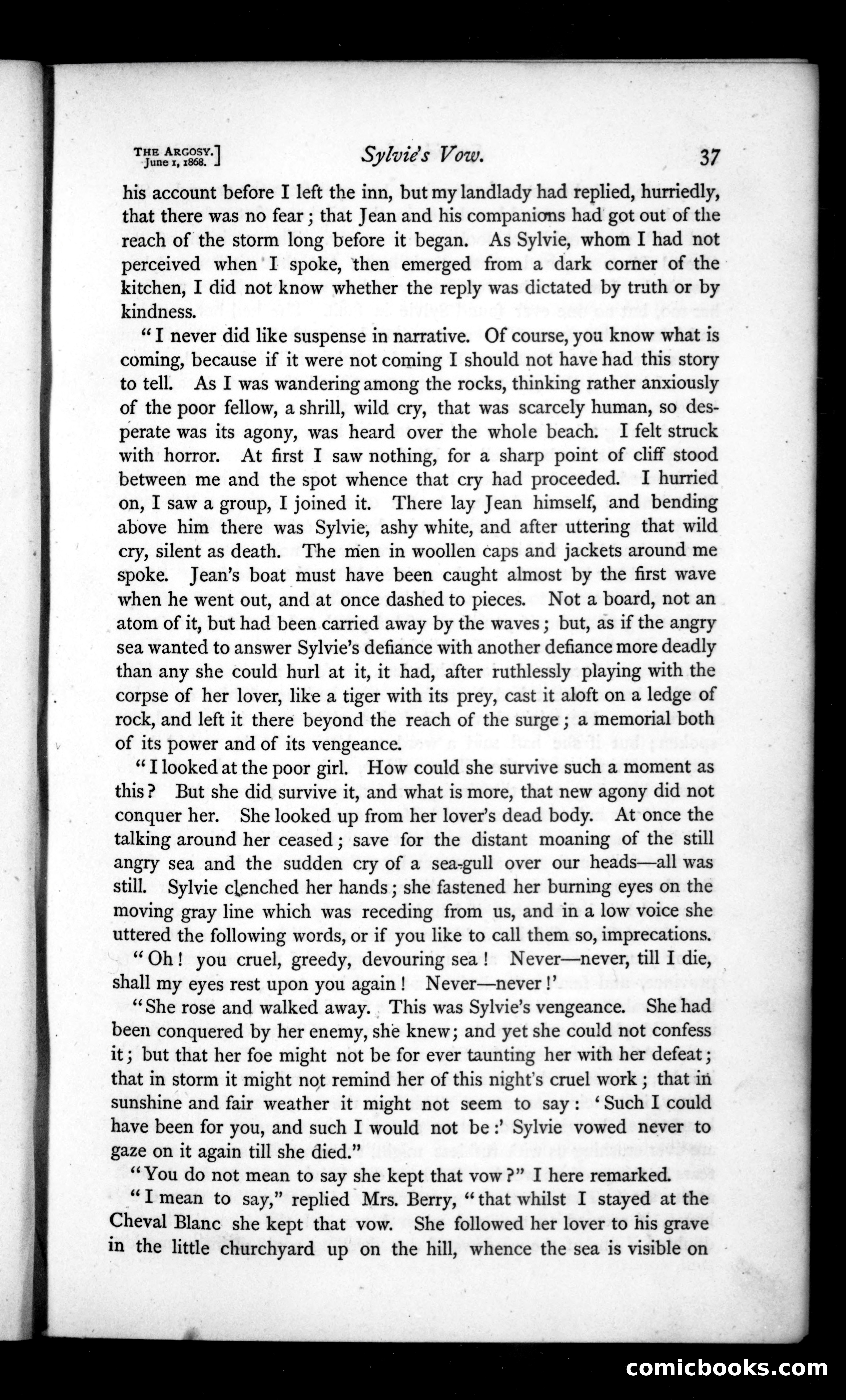 The Argosy, Vol. 6 — page 37 of 84