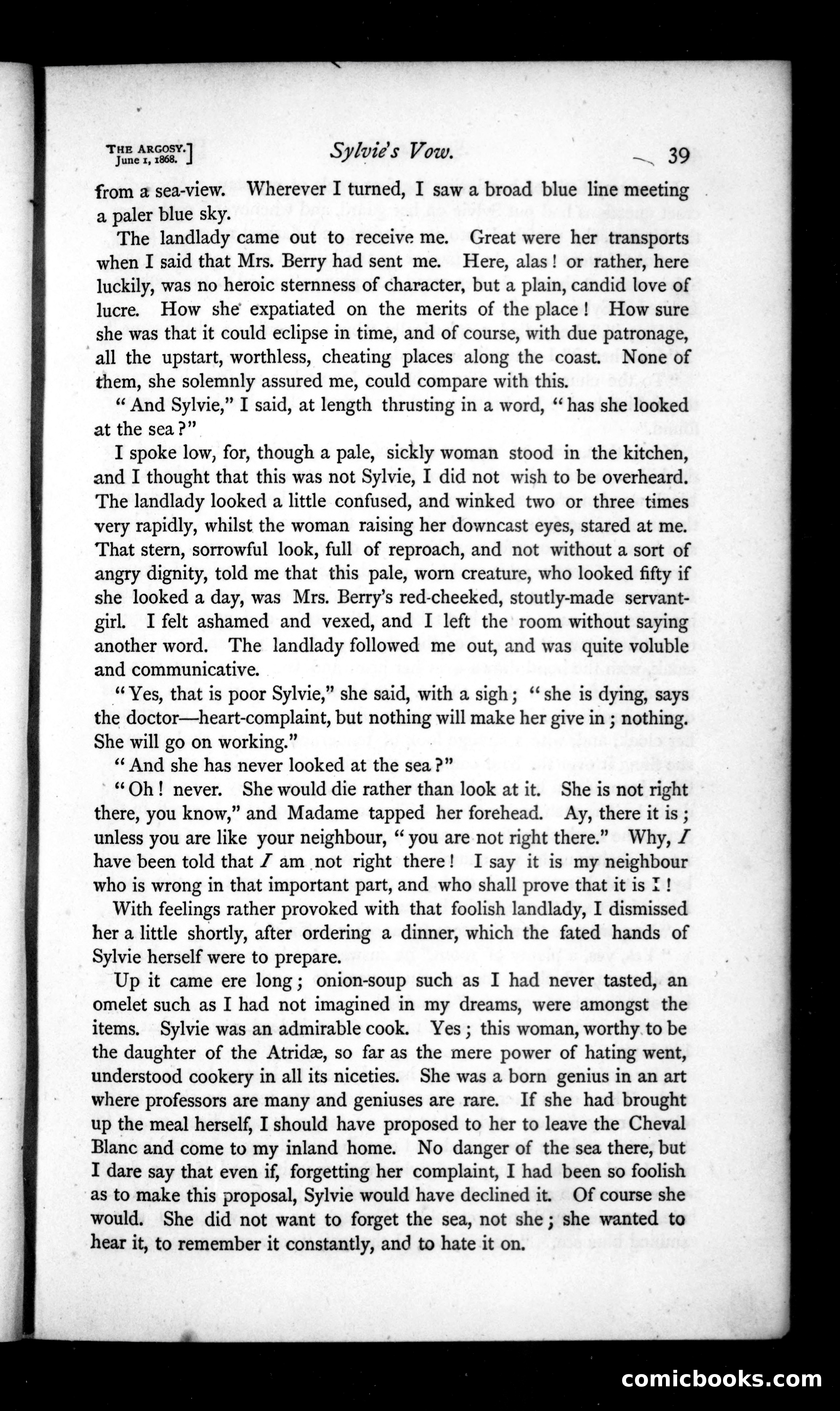 The Argosy, Vol. 6 — page 39 of 84