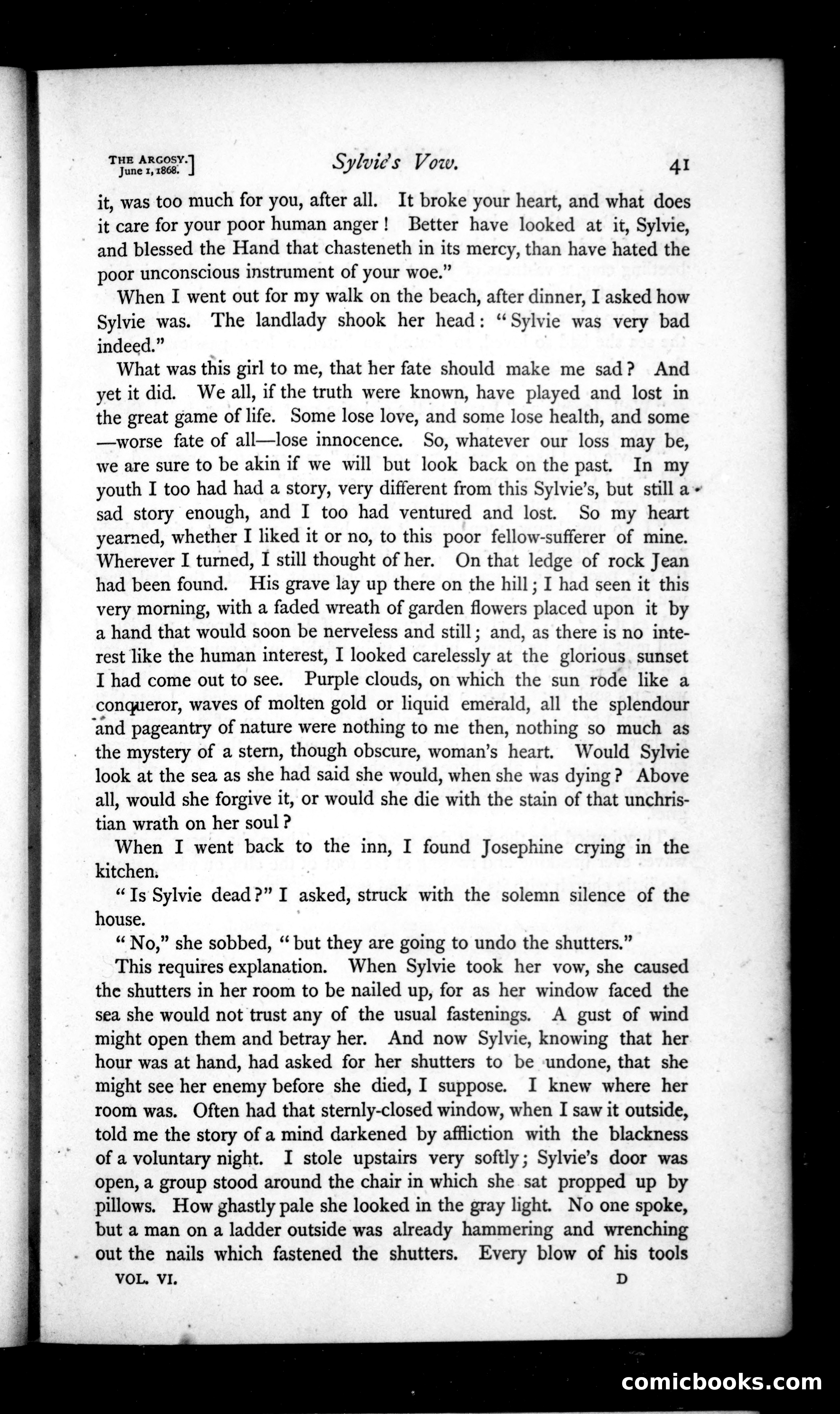 The Argosy, Vol. 6 — page 43 of 84